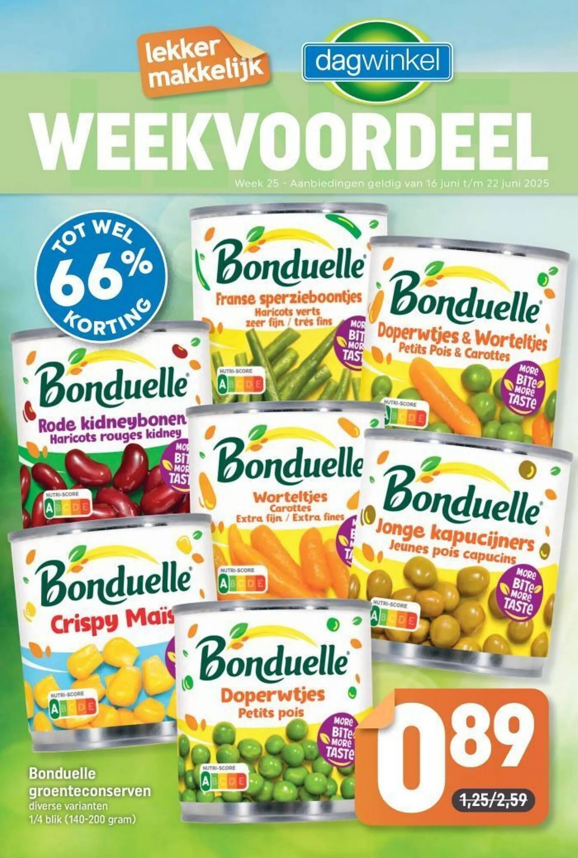 Lekker Makkelijk folder van 16 juni tot 22 juni 2025 - Folder pagina 1