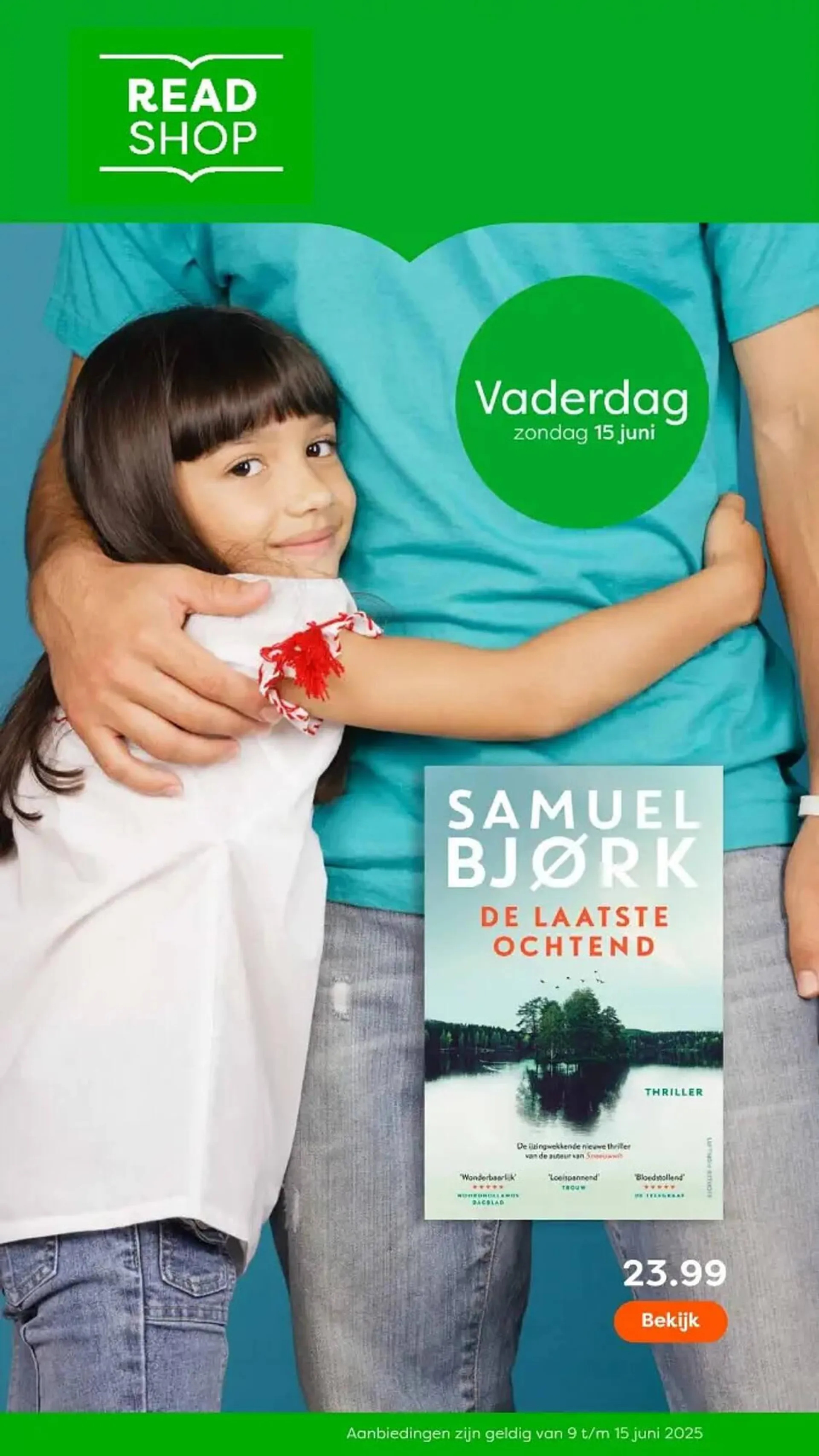 The Read Shop folder van 9 juni tot 15 juni 2025 - Folder pagina 1