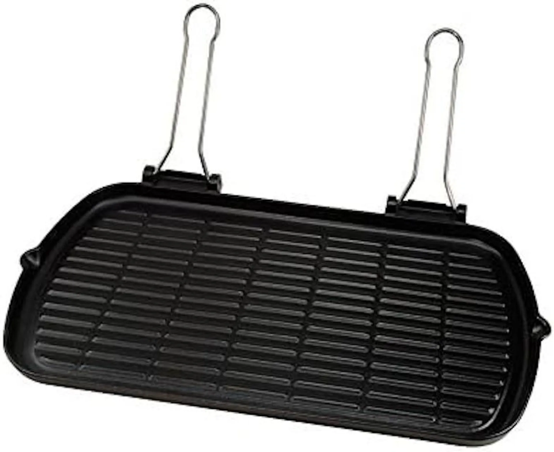 Ilsa maxi gietijzeren grillpan Dietella, zwart, 27x50 cm