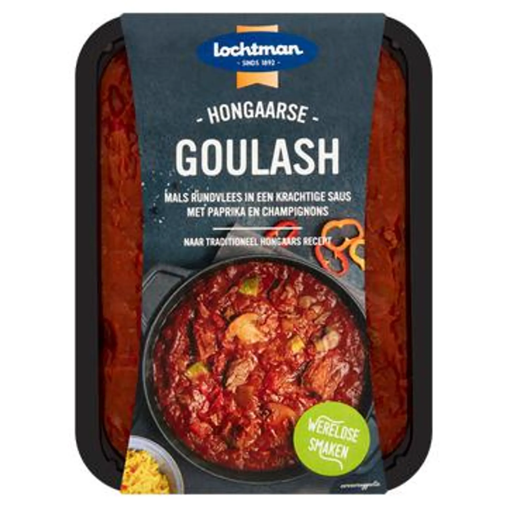 Lochtman Hongaarse Goulash Rund 500g