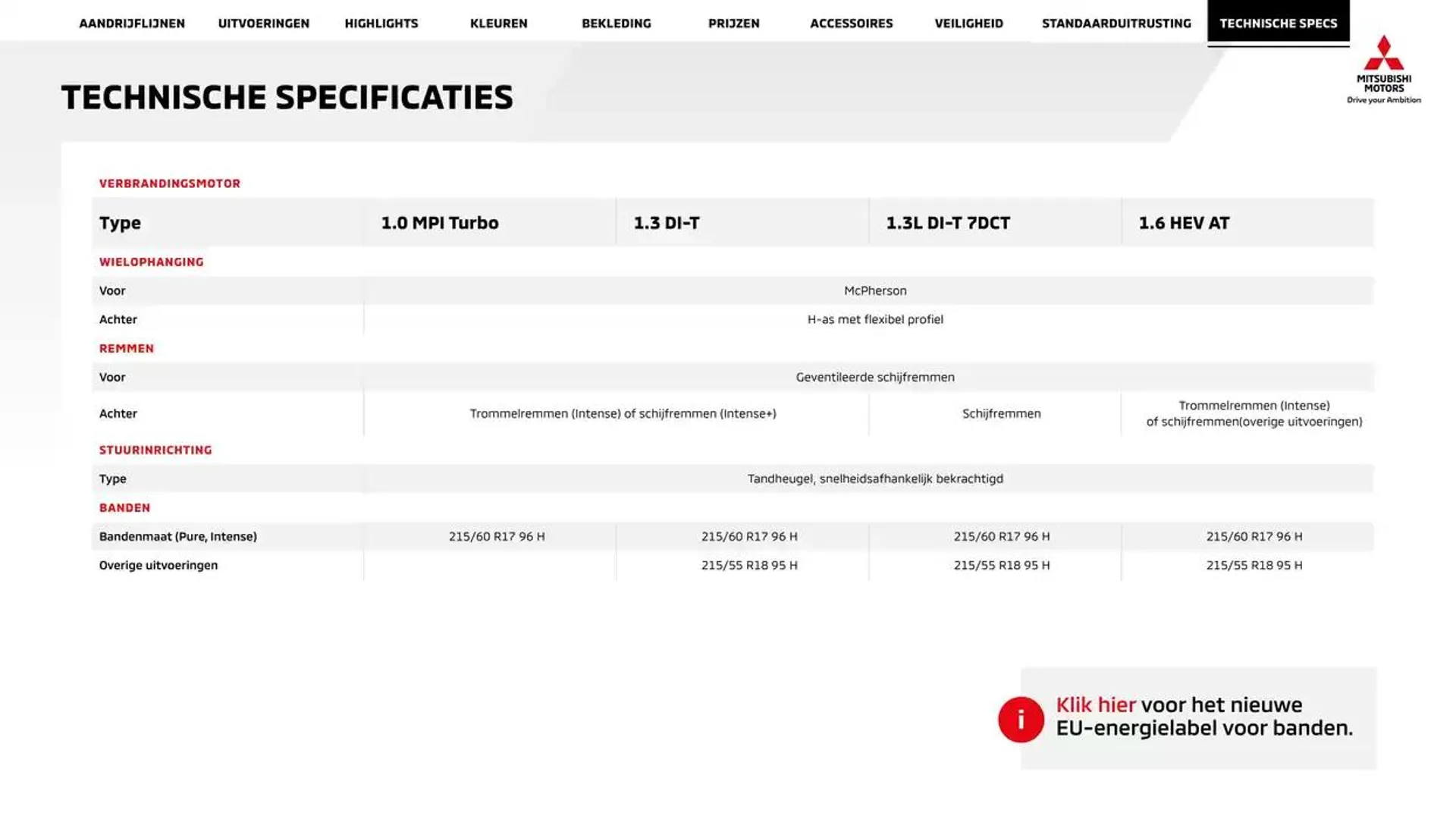 Mitsubishi Asx van 1 januari tot 1 januari 2026 - Folder pagina 29