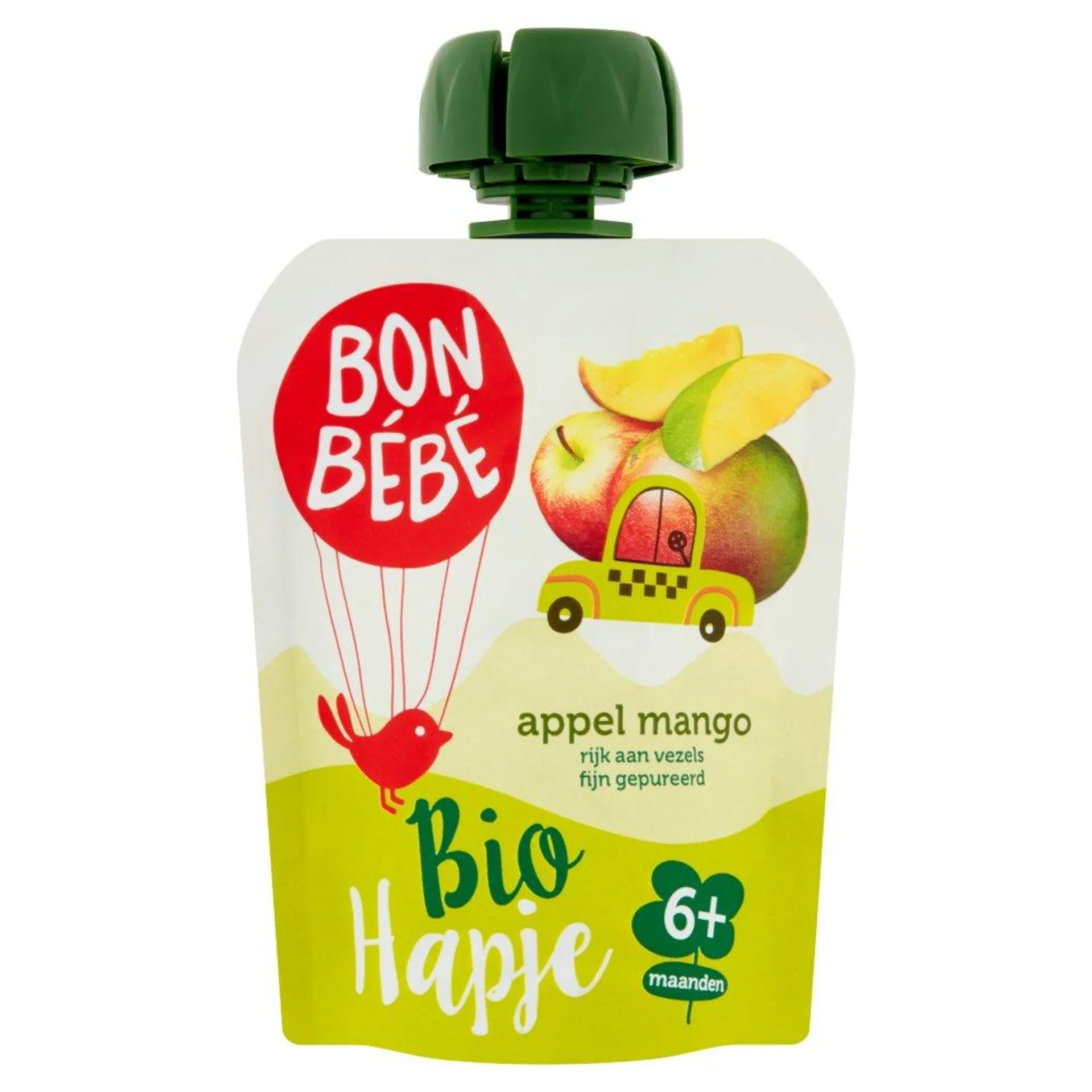 Bonbébé Appel Mango Pouch 6 Maanden 90 g