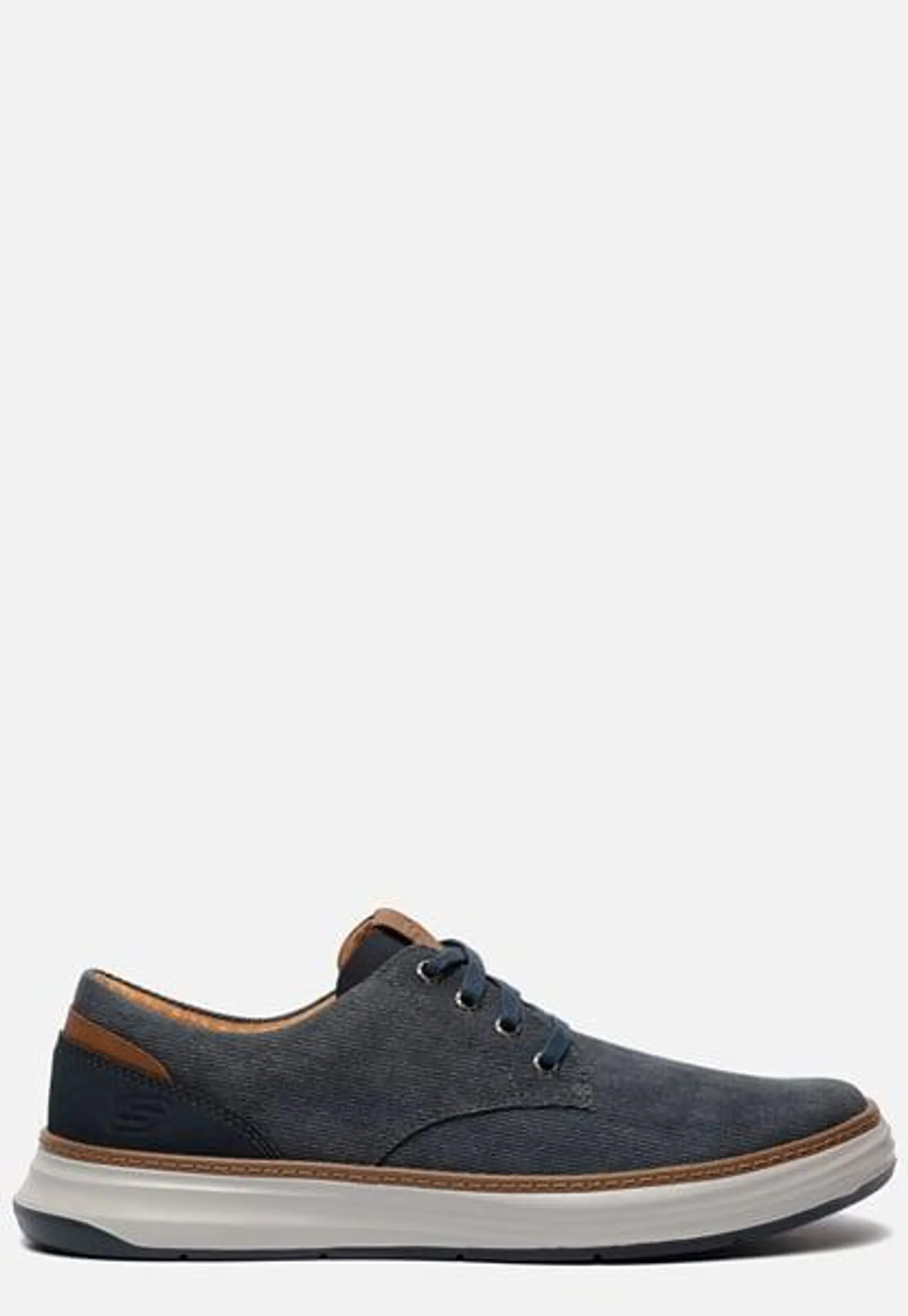 Skechers Moreno Ederson Sneakers Blauw Textiel