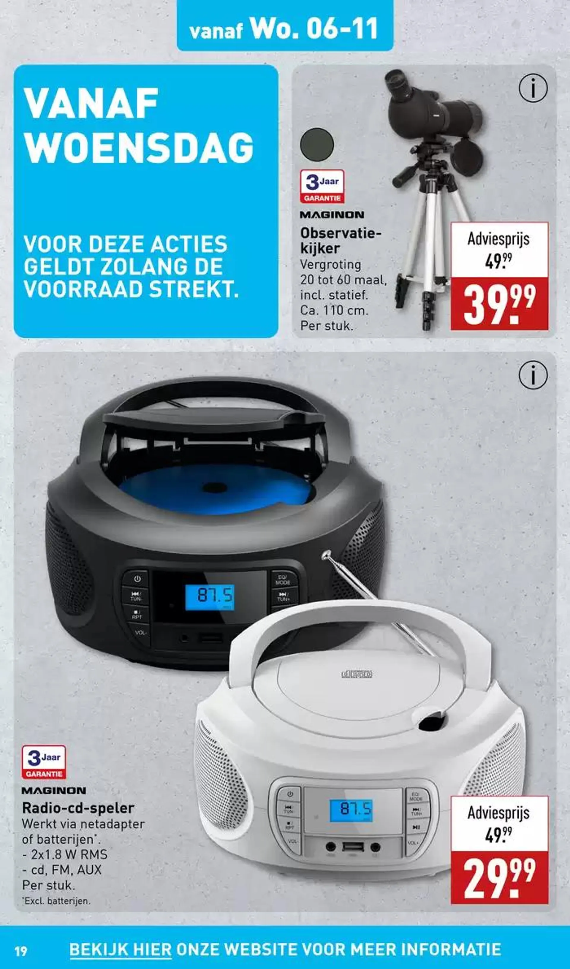 Exclusieve deals voor onze klanten van 31 oktober tot 14 november 2024 - Folder pagina 19