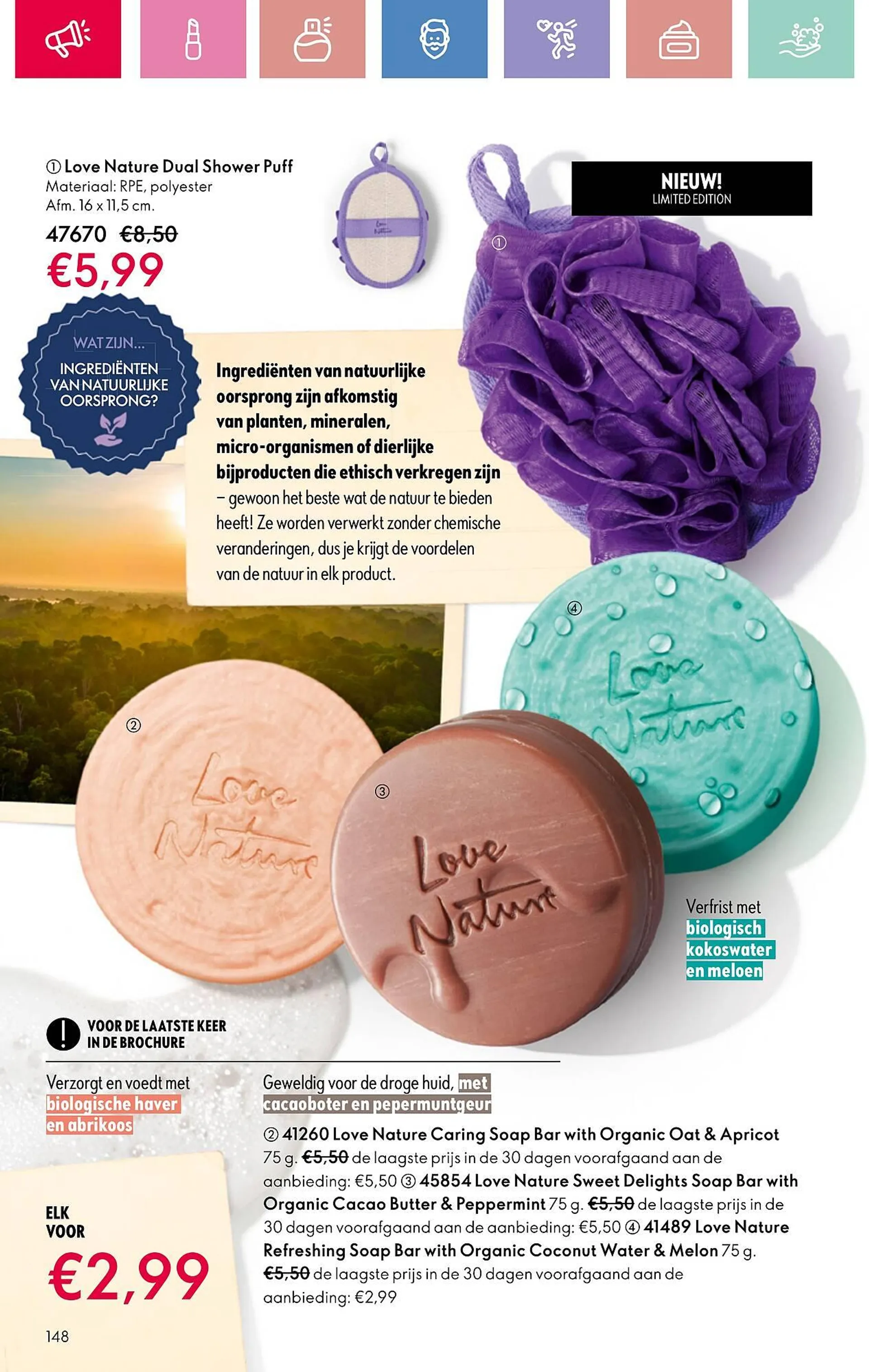 Oriflame folder van 7 mei tot 10 mei 2025 - Folder pagina 148