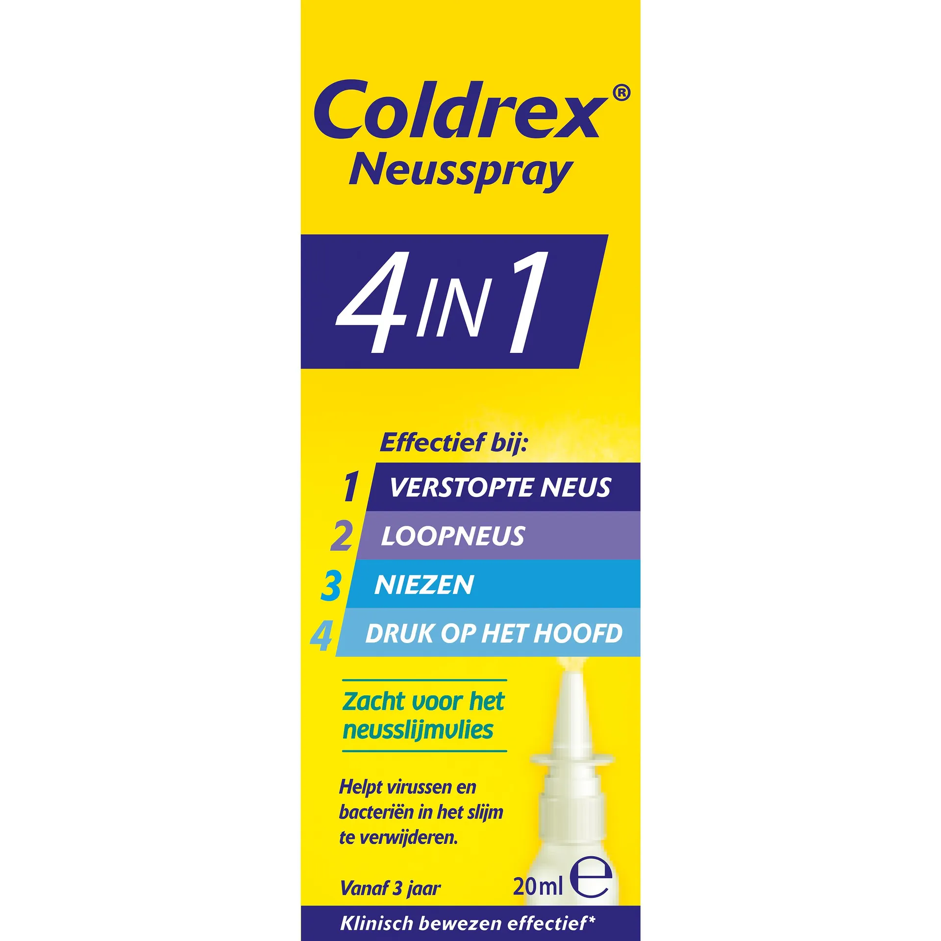 Coldrex Neusspray 4-in-1 20 milliliter