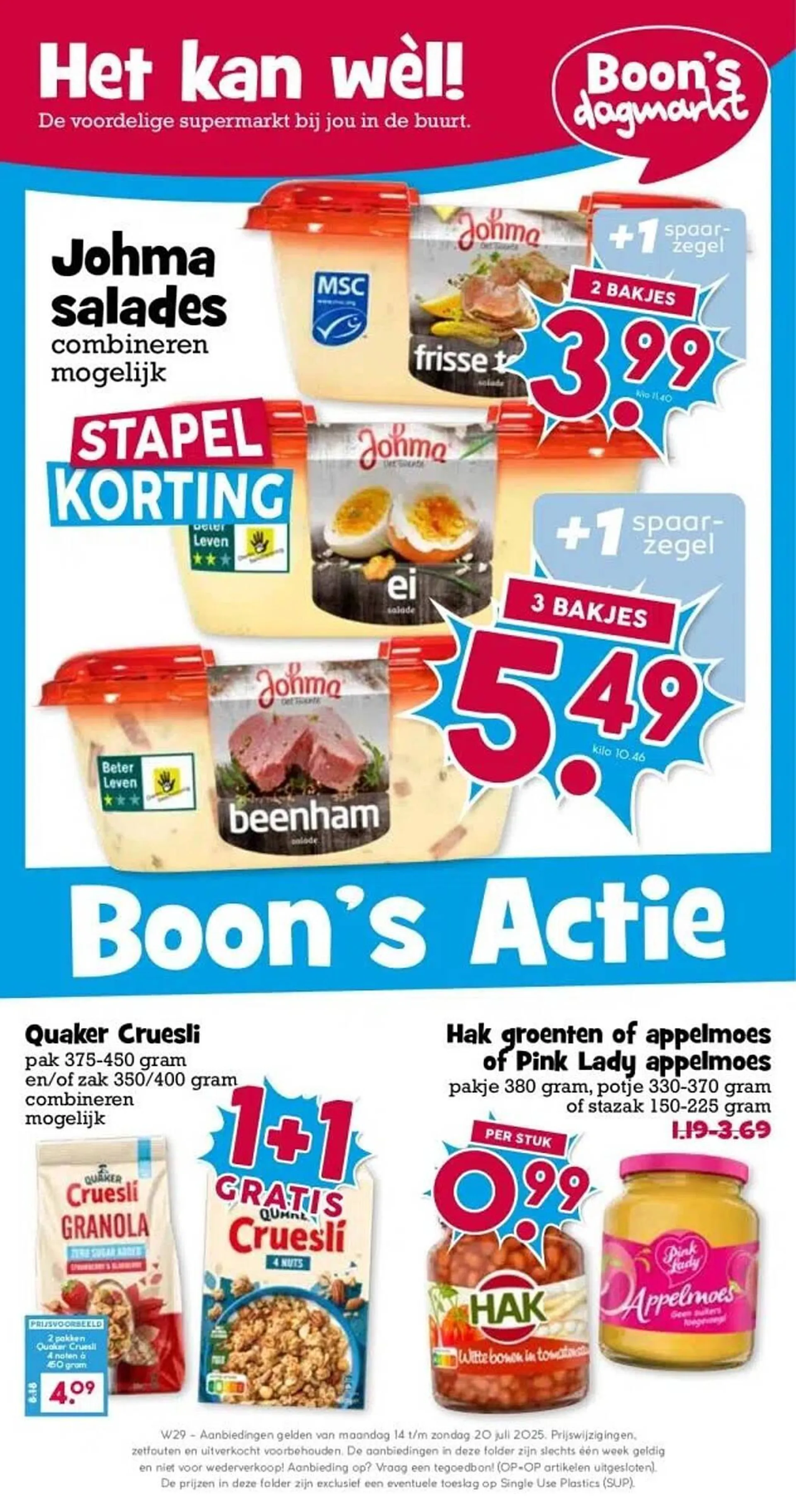 Boon`s Markt folder - 1