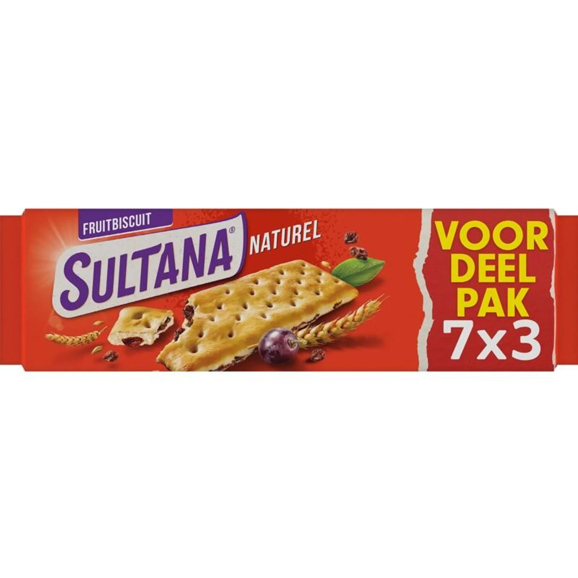 Sultana Fruitbiscuit naturel voordeelpak