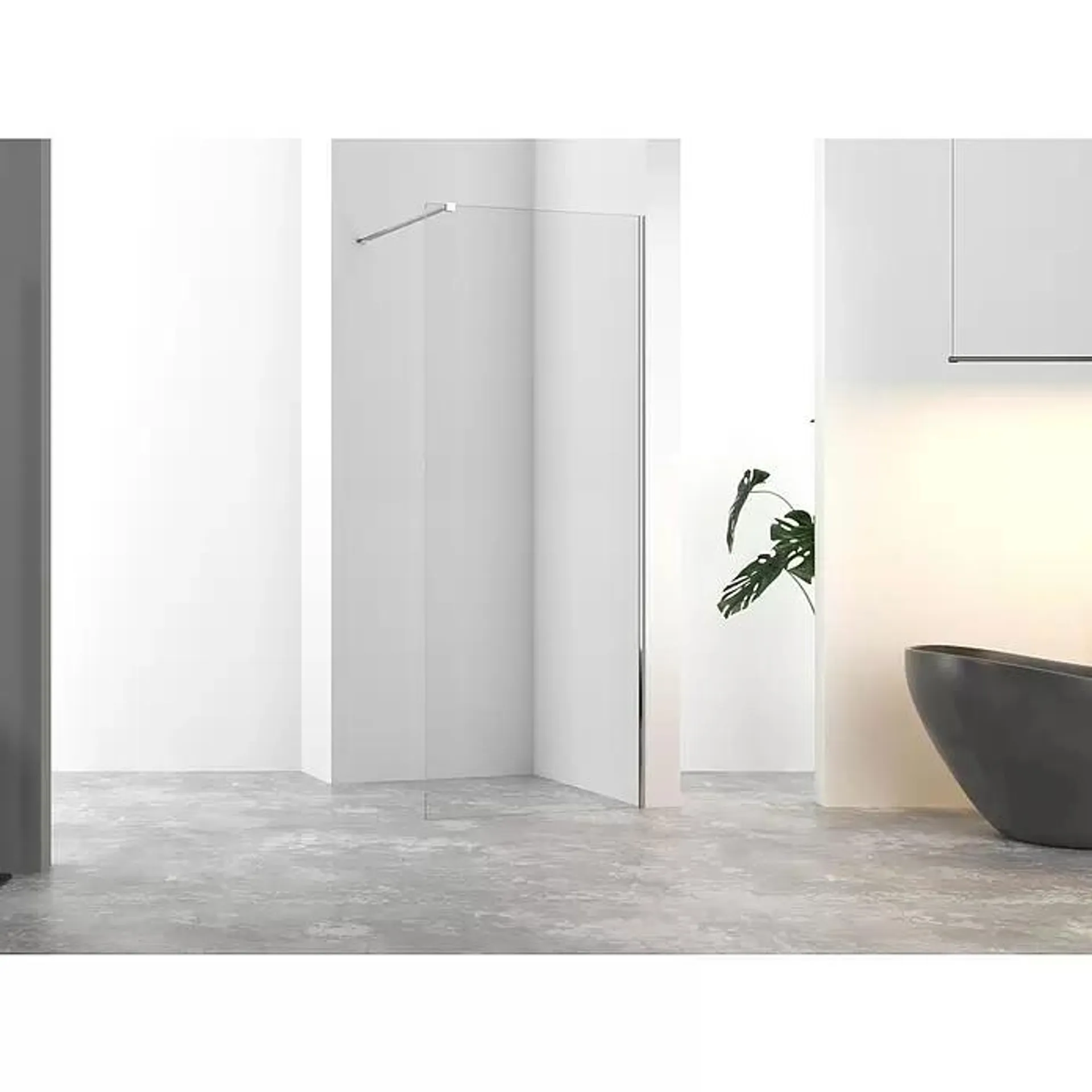 Douchewand Walk-In Priori Entrada 90 cm