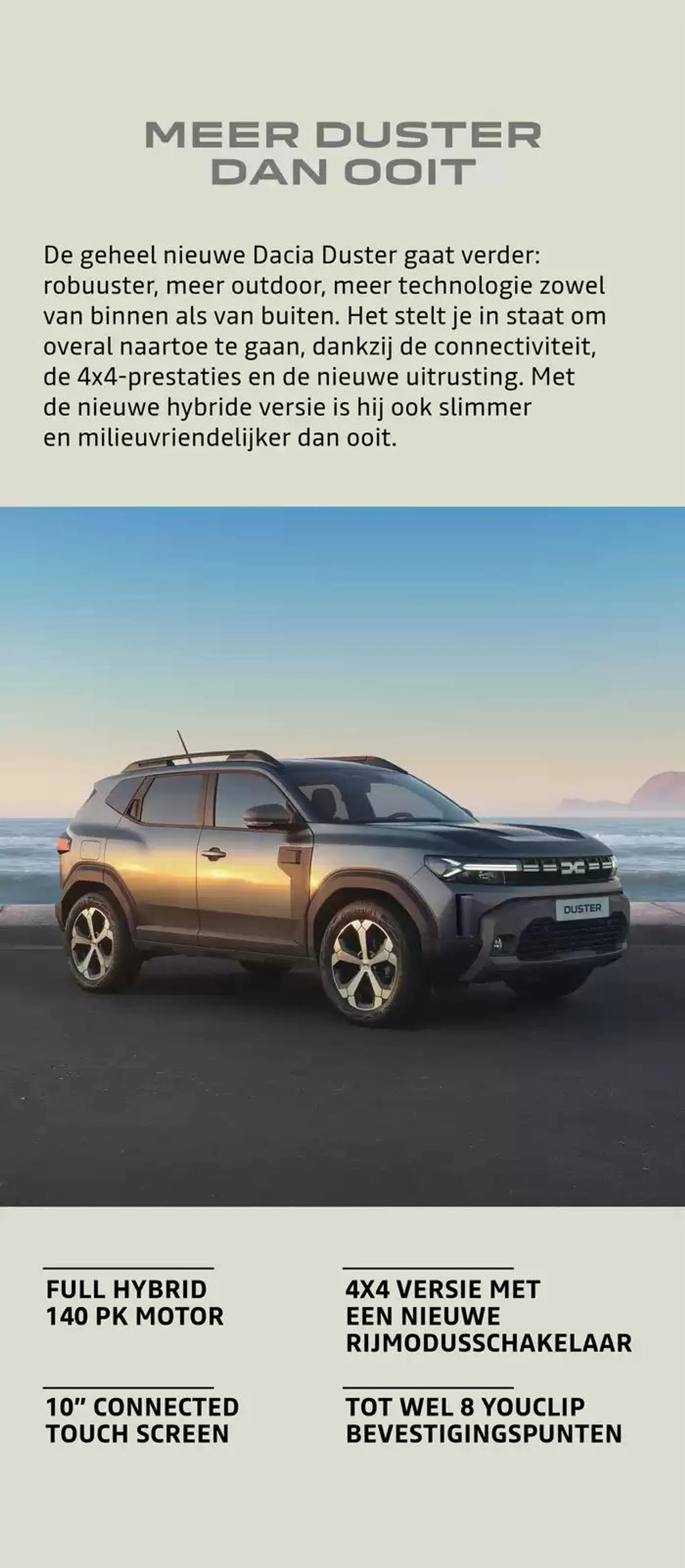 Dacia Duster van 28 november tot 30 juni 2025 - Folder pagina 2