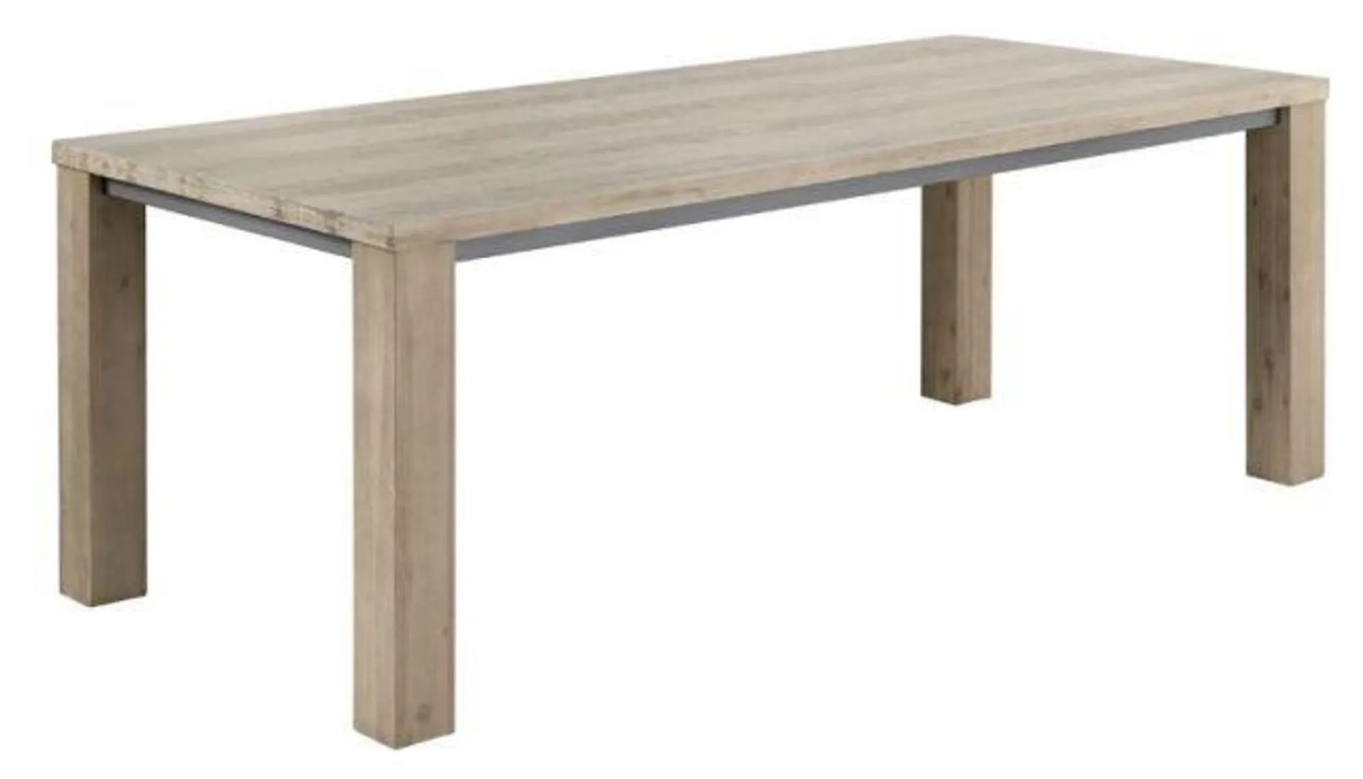 Eettafel Robusto 220x100 acaciahout vintage grey