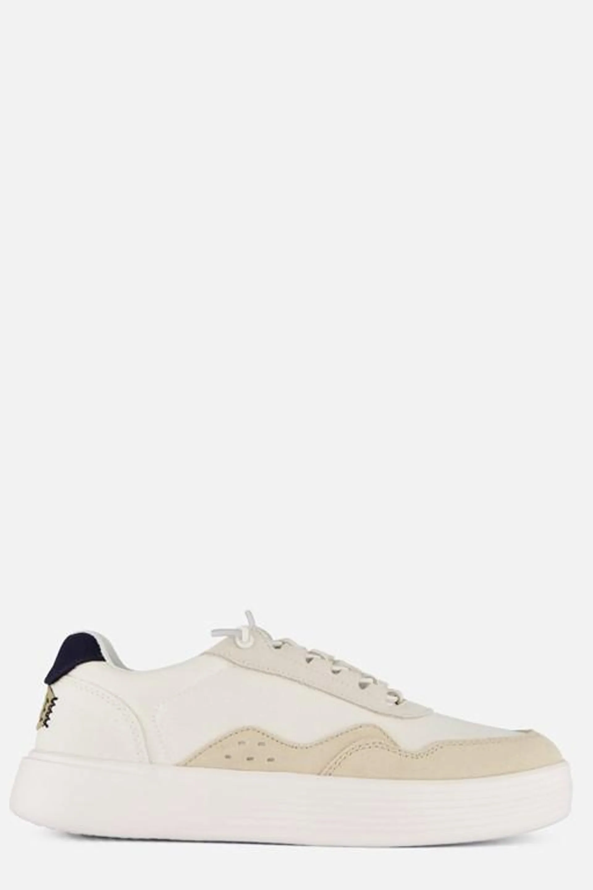 Hudson Sneakers wit Canvas