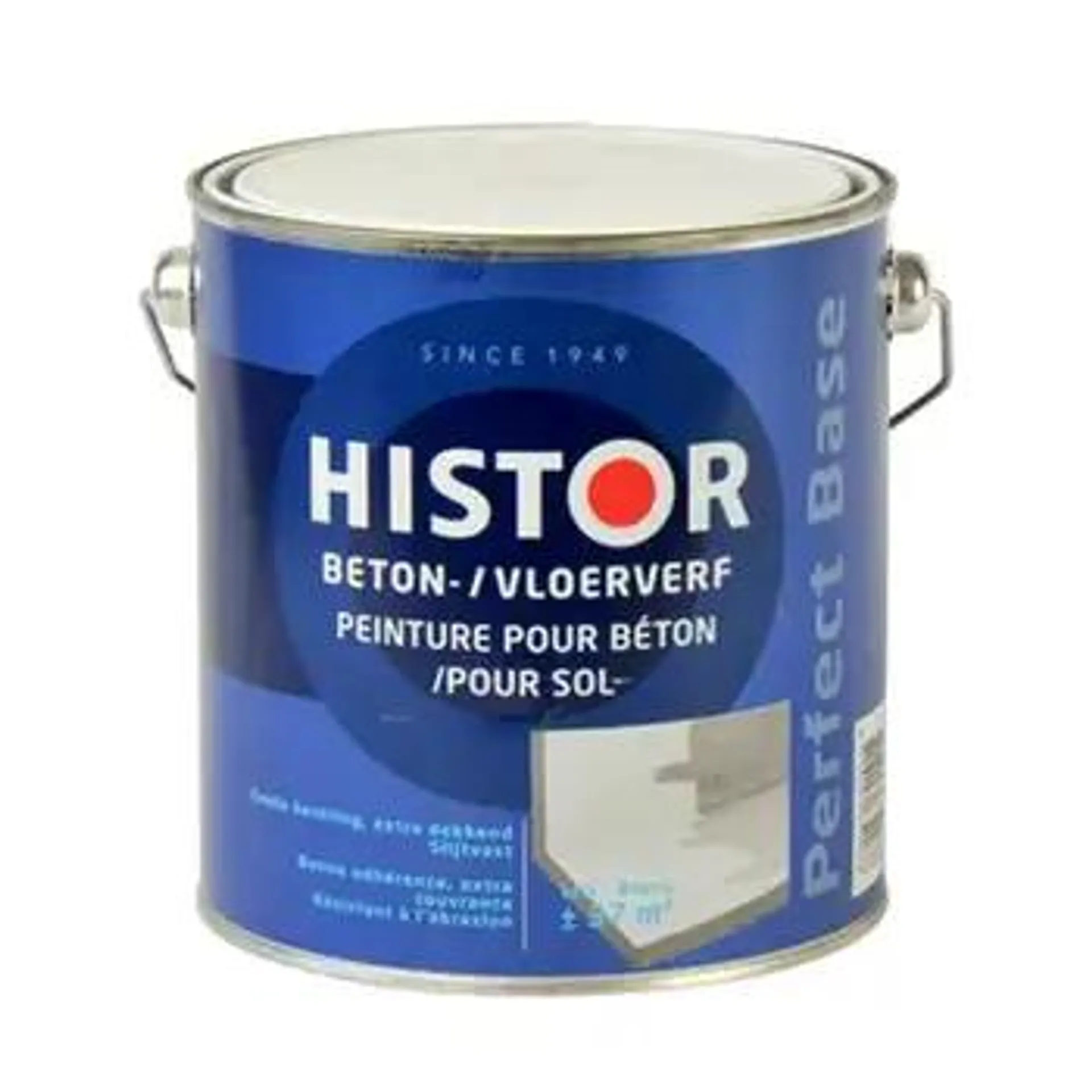 Histor Perfect Base Betonverf Wit 2,5 liter