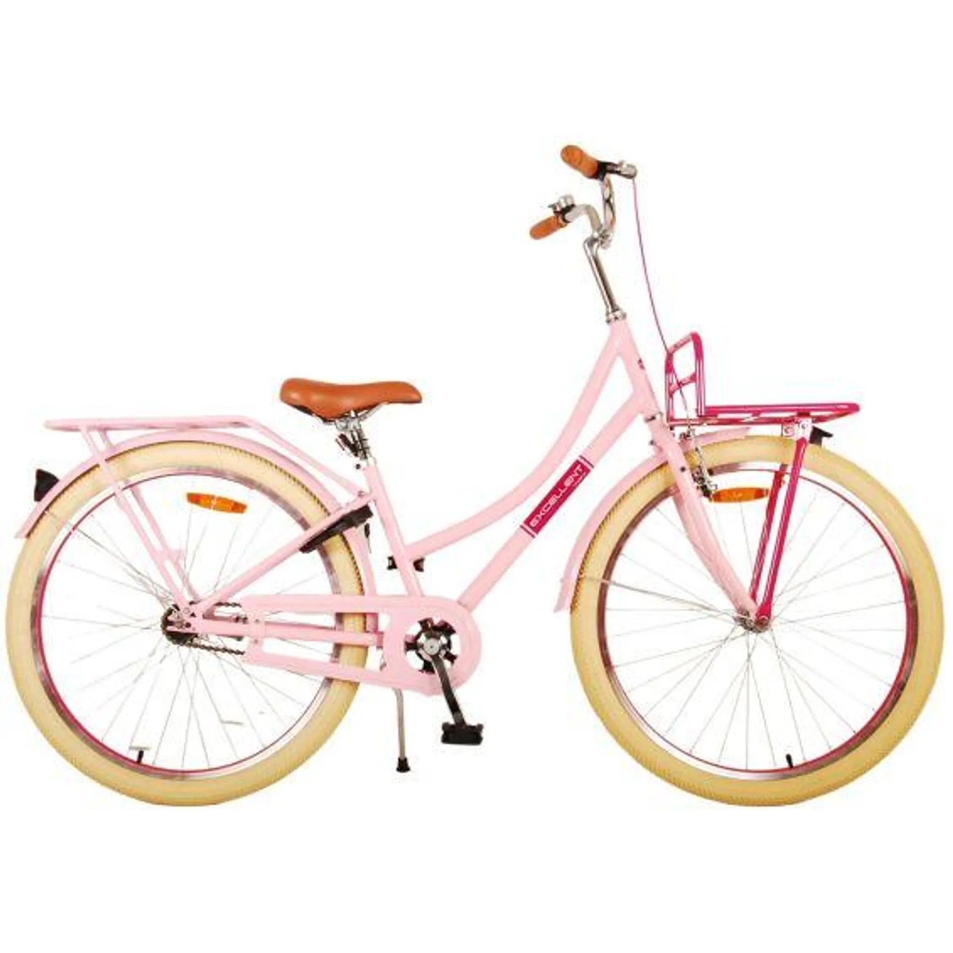 Volare Kinderfiets Excellent 26 inch Roze met voordrager