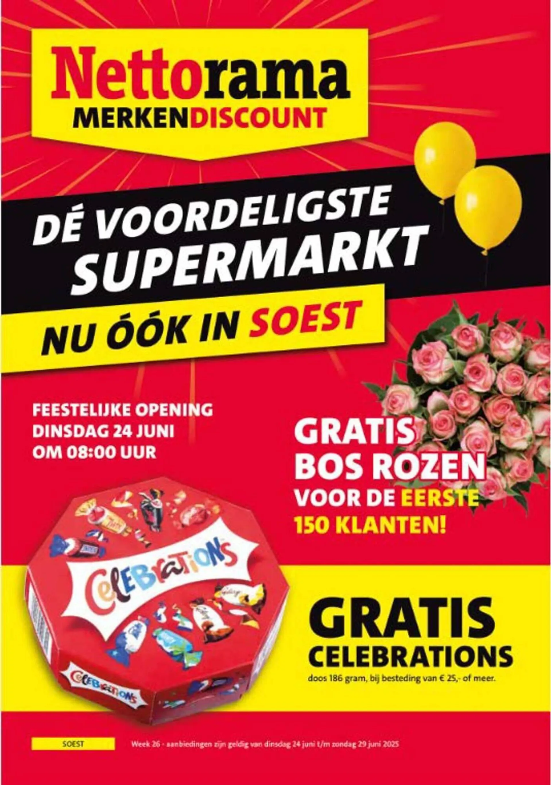 Nettorama folder van 26 juni tot 29 juni 2025 - Folder pagina 1