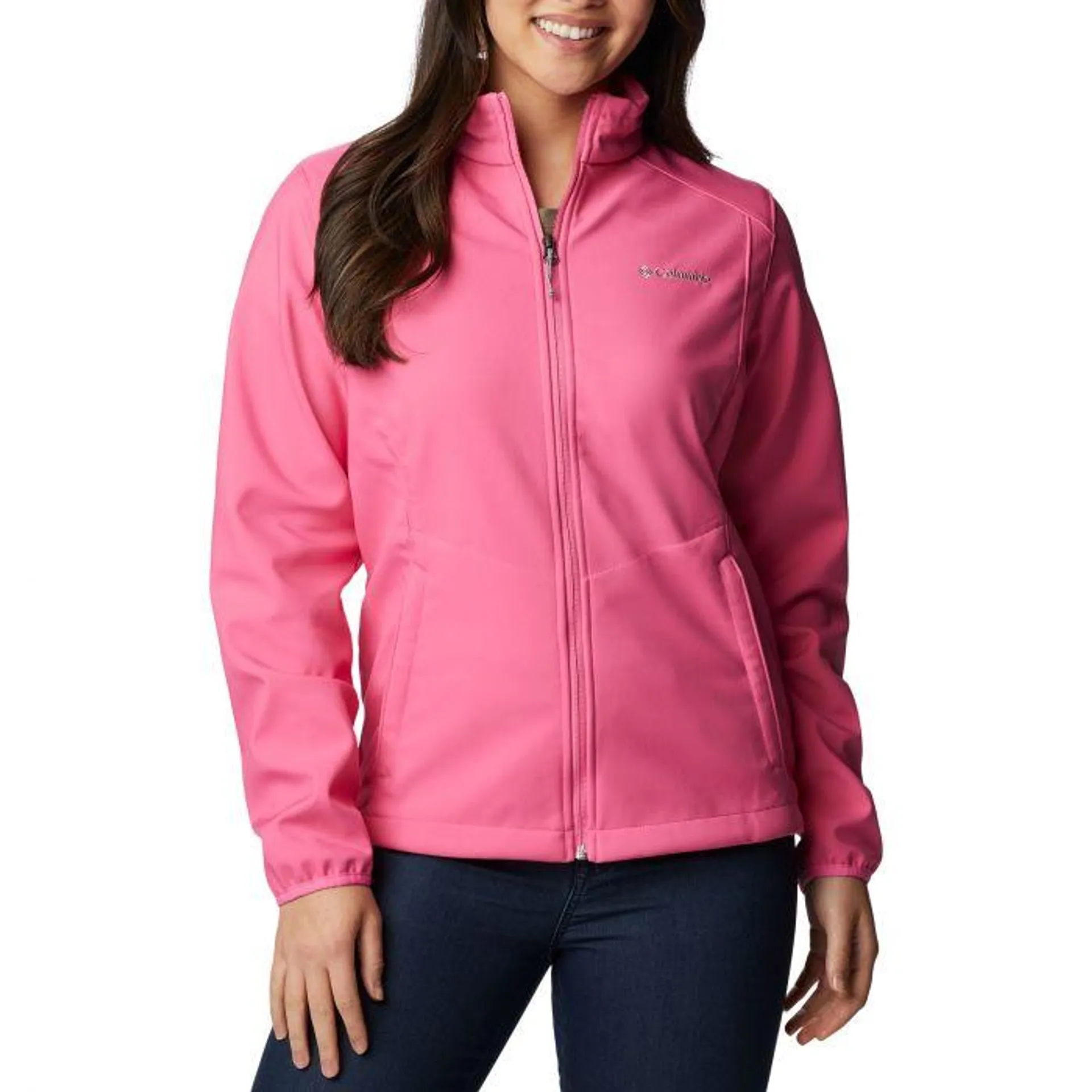 Kruser Ridge II softshell jas dames wild geranium