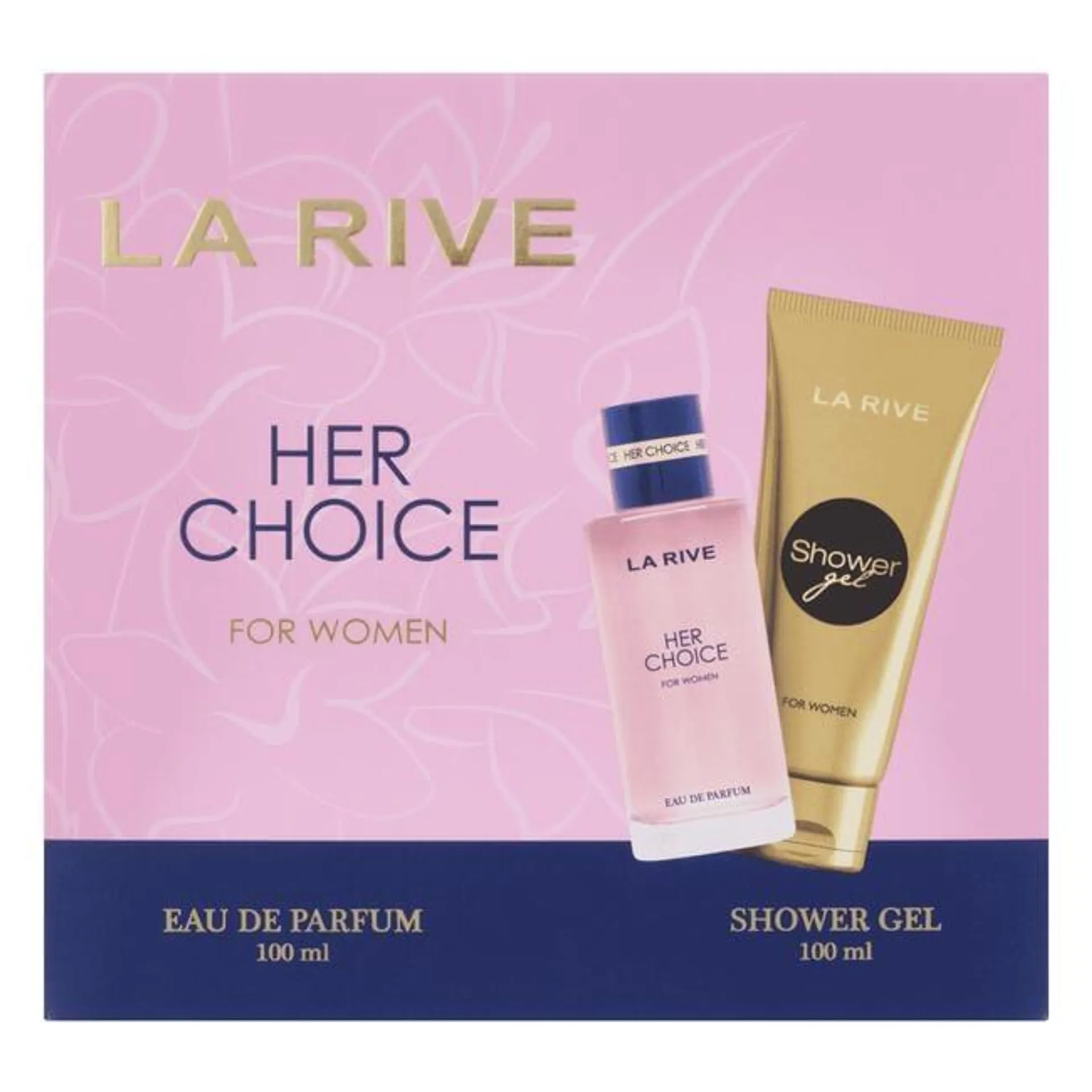 La Rive Her Choice EDP + Showergel Geschenkset