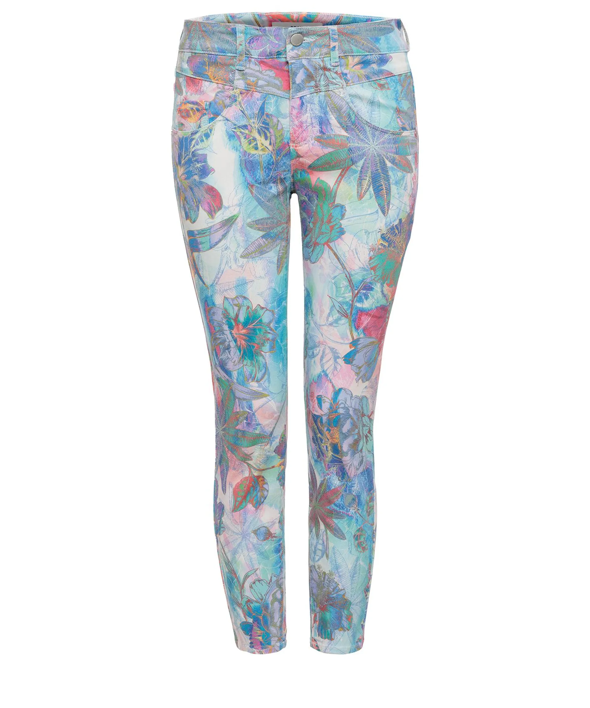 Brax skinny jeans bloemprint Ana