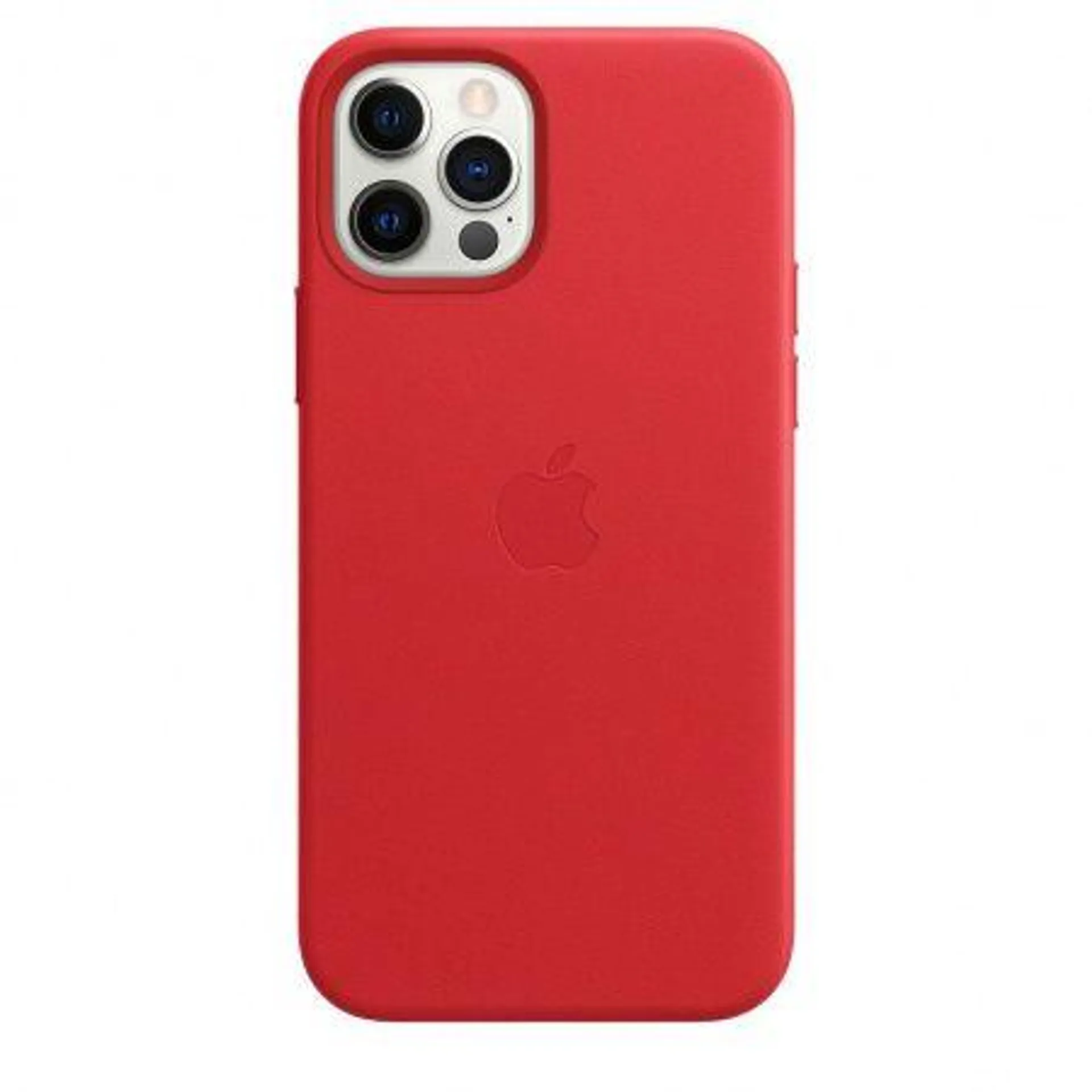 Apple iPhone 12 / 12 Pro leren hoesje met MagSafe rood