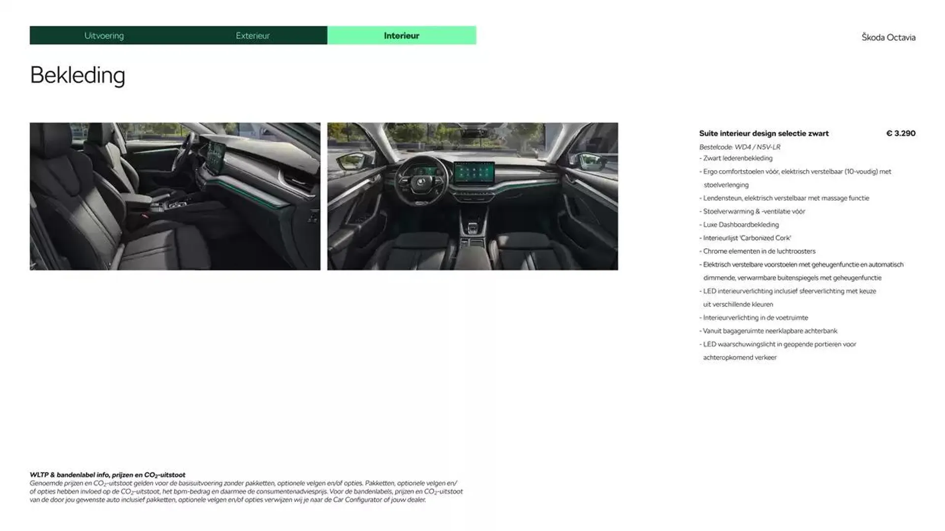 Škoda Octavia (Combi) prijslijst per 6 september 2024 van 22 oktober tot 22 oktober 2025 - Folder pagina 15