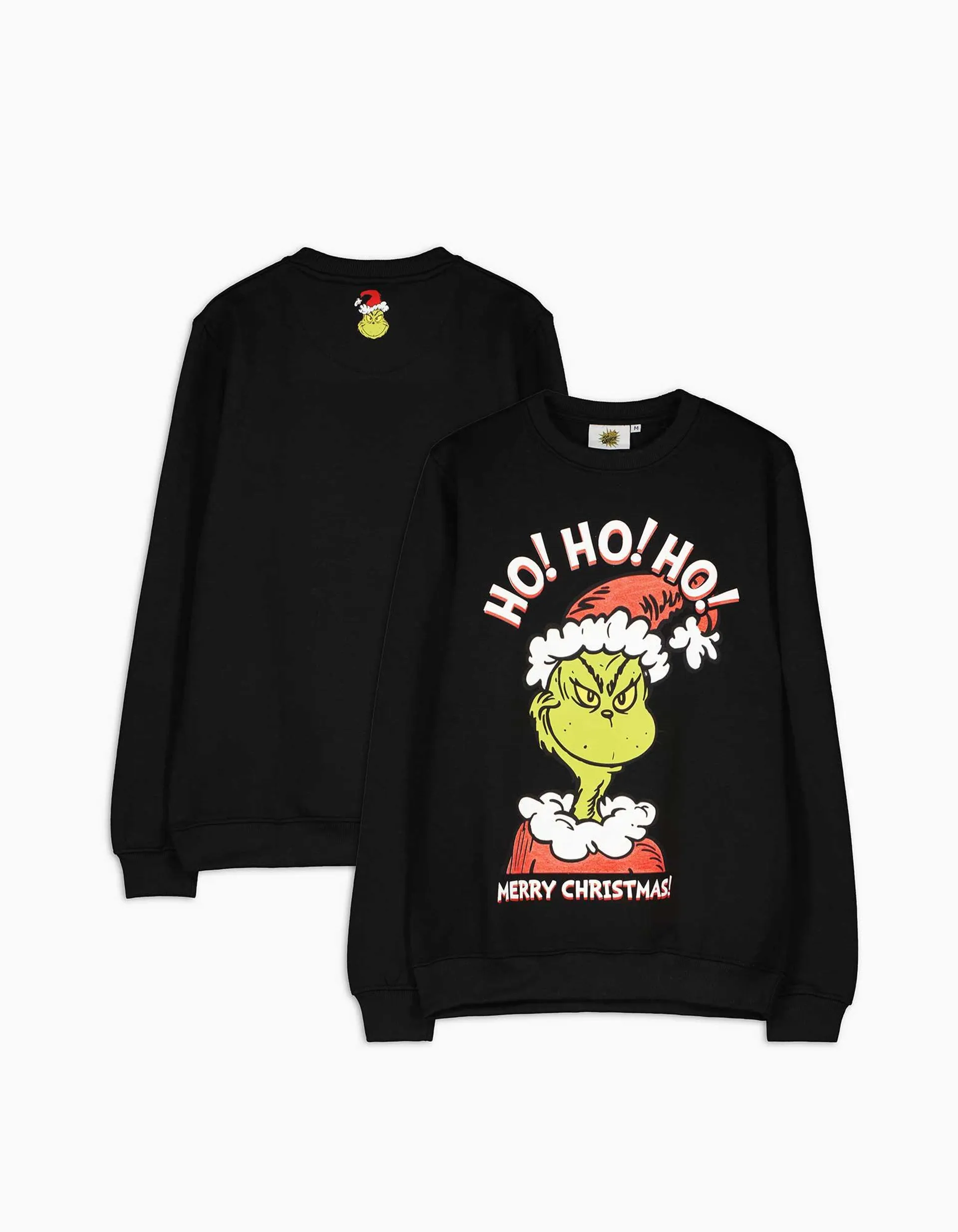 Sweatshirt - Grinch - zwart