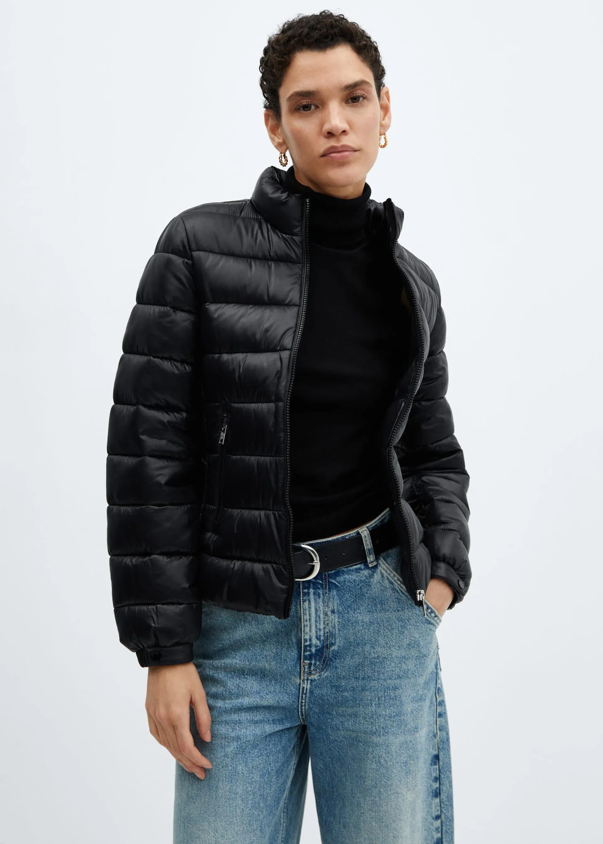 Pocket quilted jacket