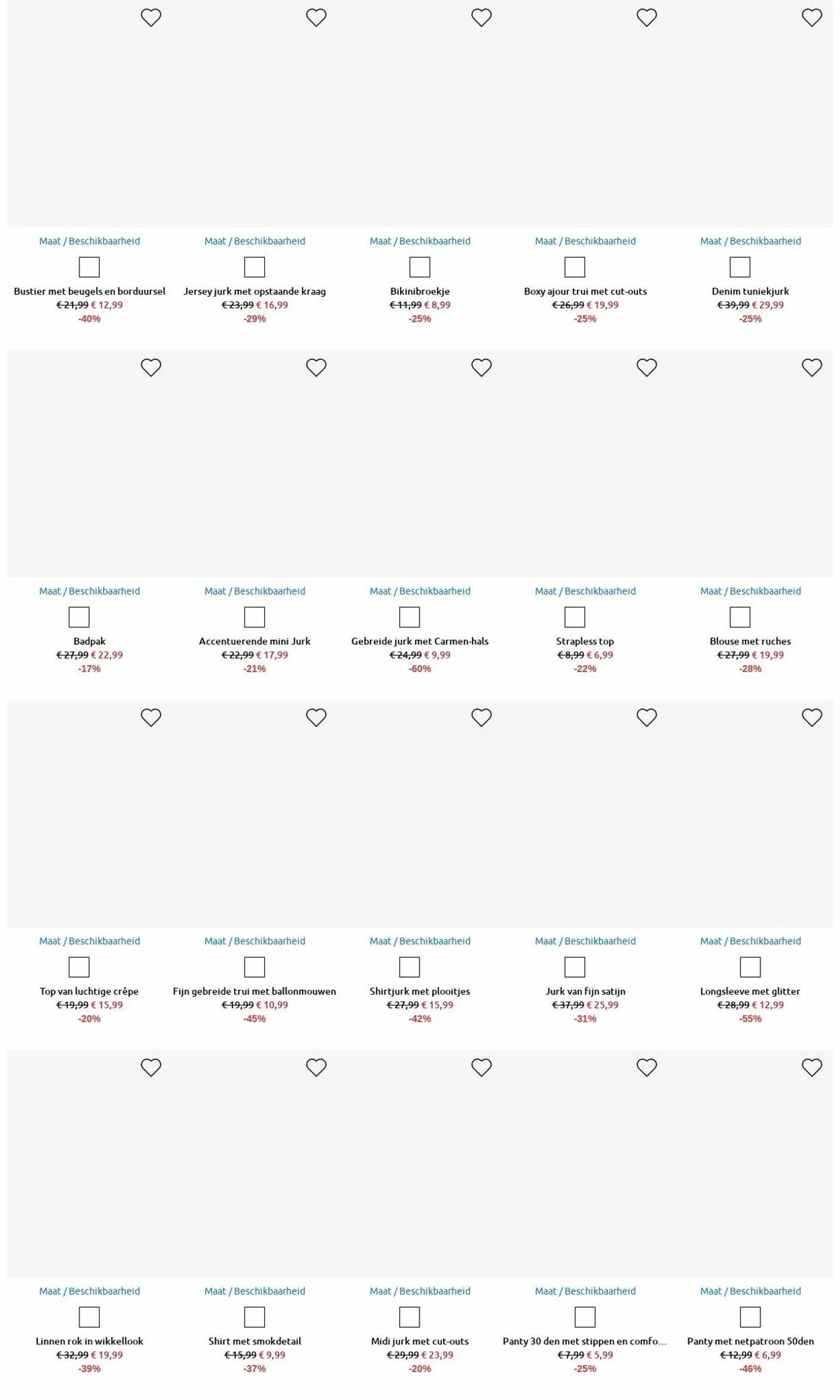 Bonprix Actuele folder van 19 mei tot 25 mei 2025 - Folder pagina 42
