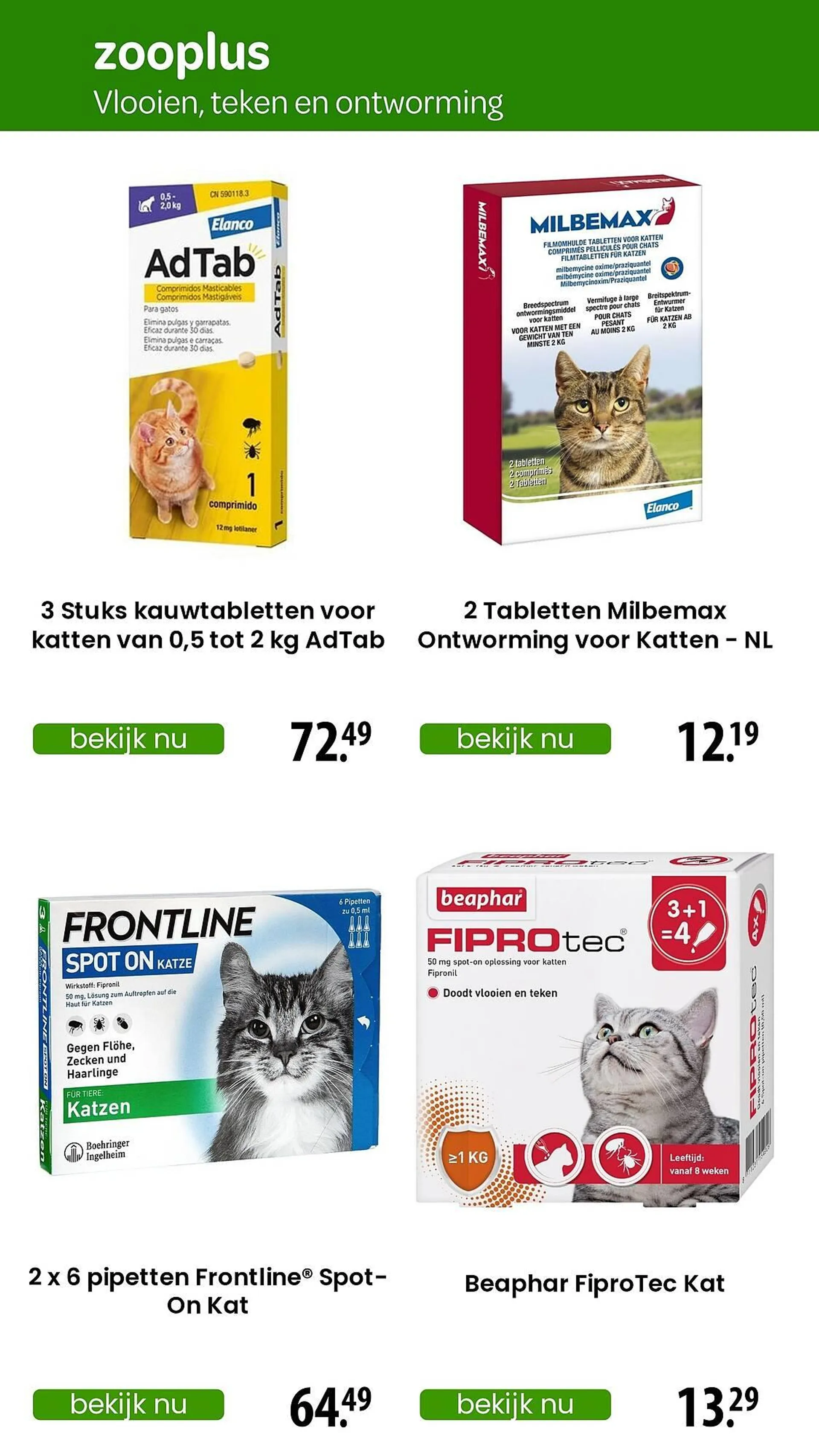 Zooplus folder van 1 april tot 30 april 2025 - Folder pagina 18