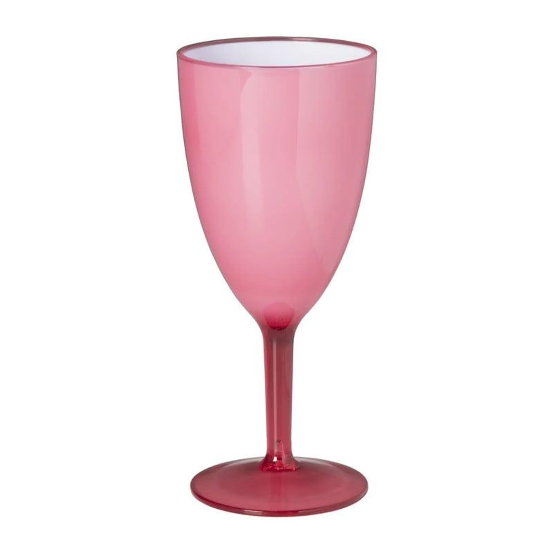 Wijnglas Miami Ice - roze - 300 ml