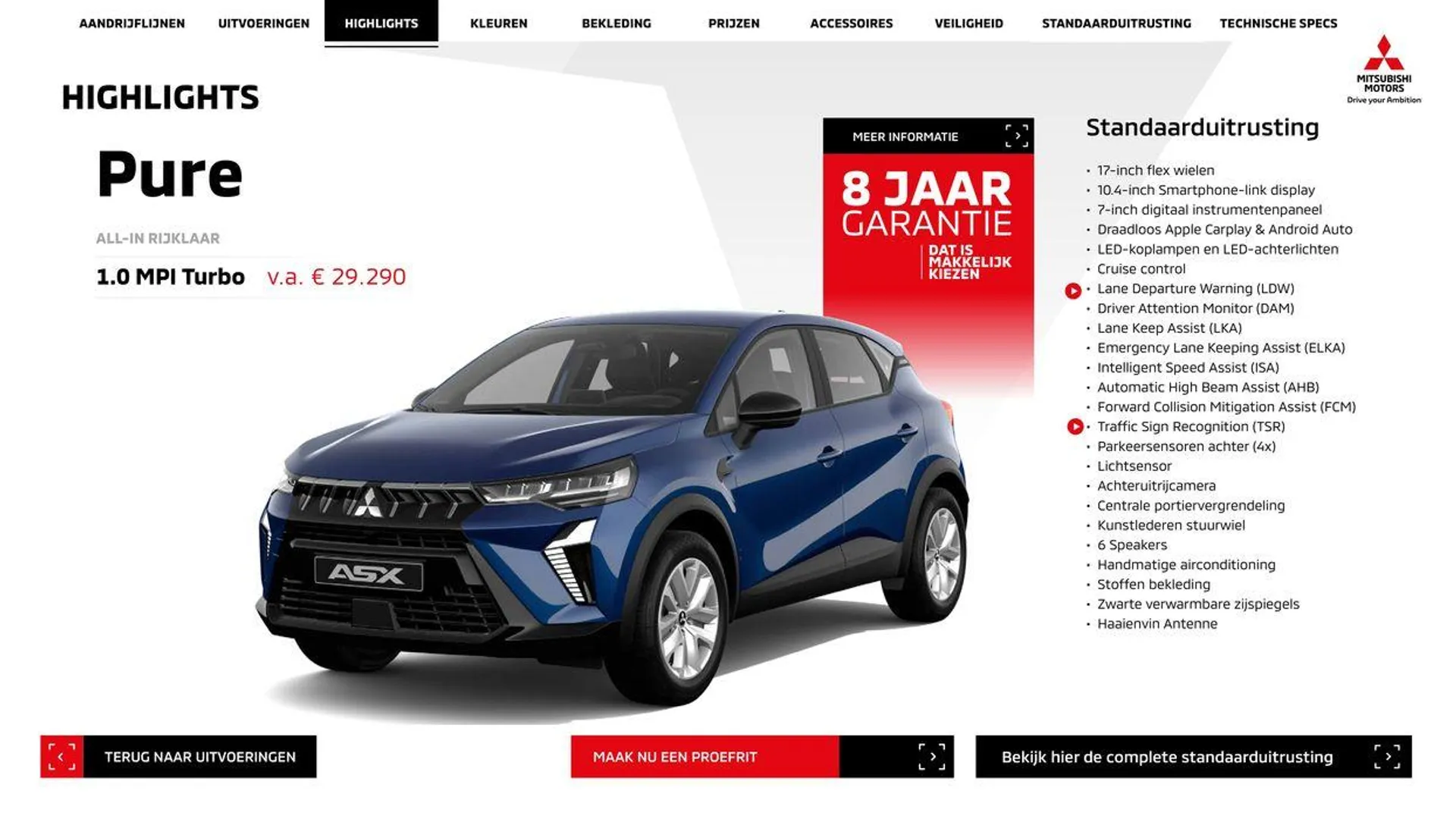 Mitsubishi Asx! van 9 augustus tot 9 augustus 2025 - Folder pagina 5