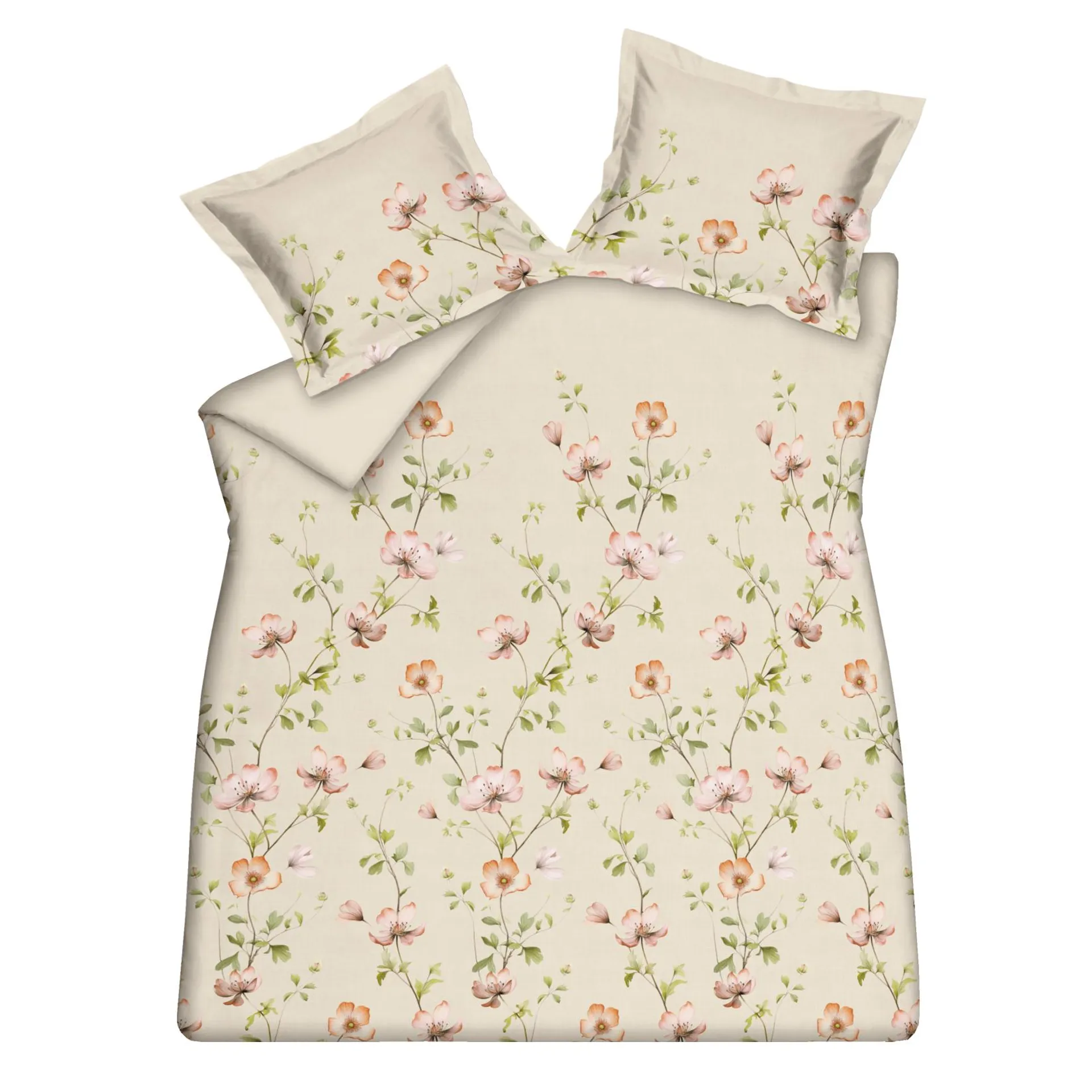 BLOSSOM BREEZE dekbedovertrekset | cream tan