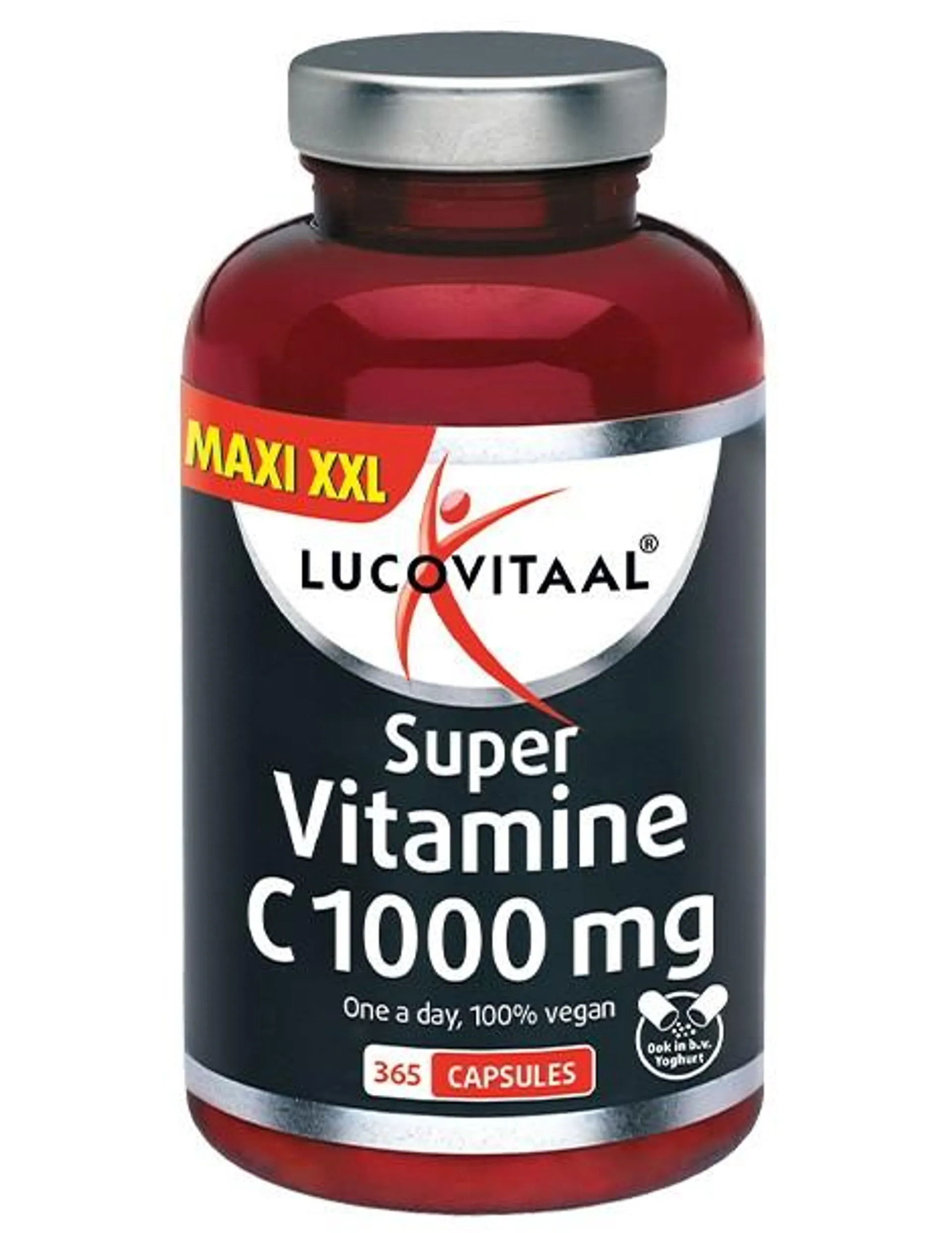 Lucovitaal Vitamine C 1000mg vegan 365 capsules