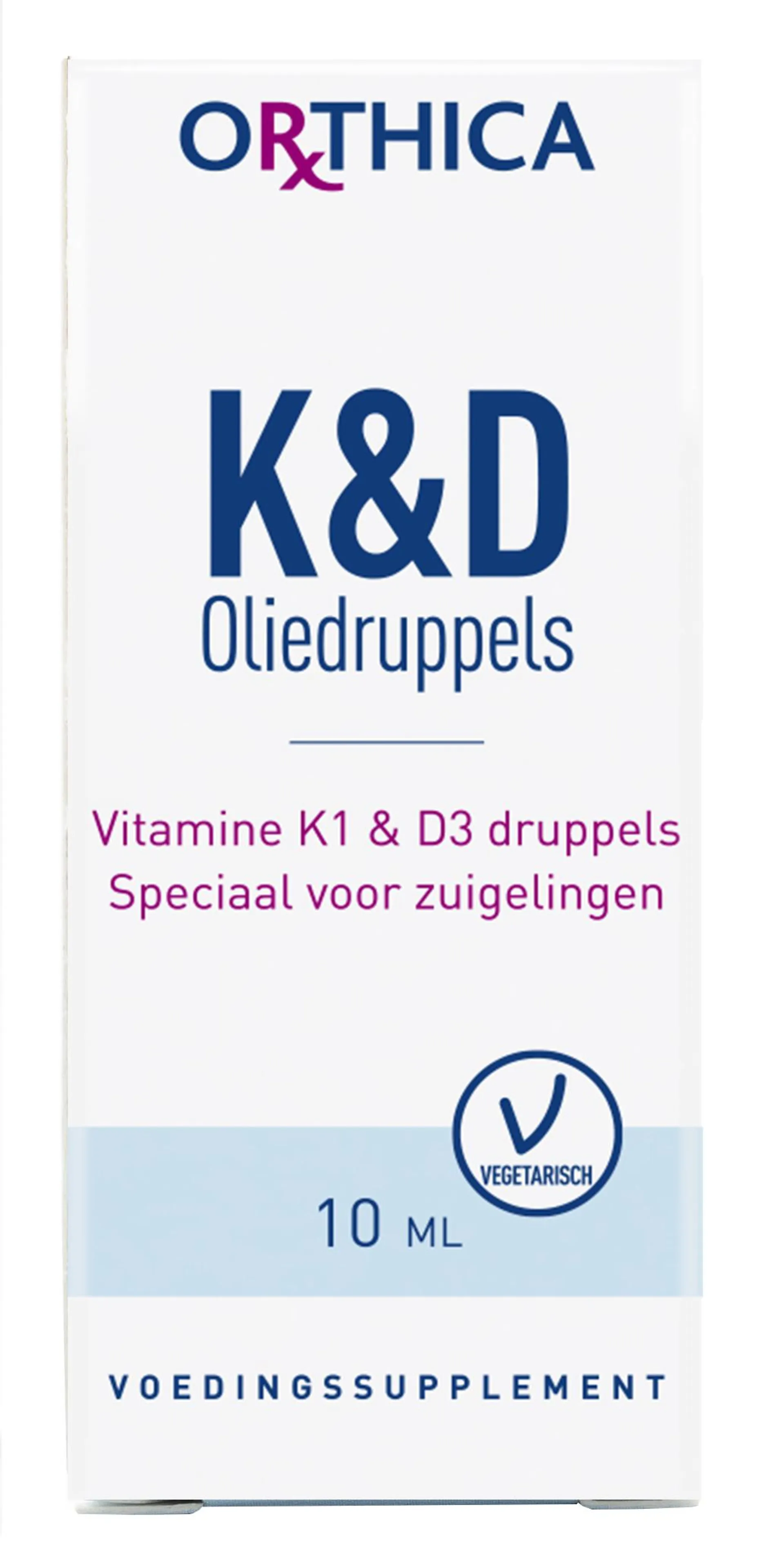 Orthica Vitamine K & D zuigeling 10 milliliter