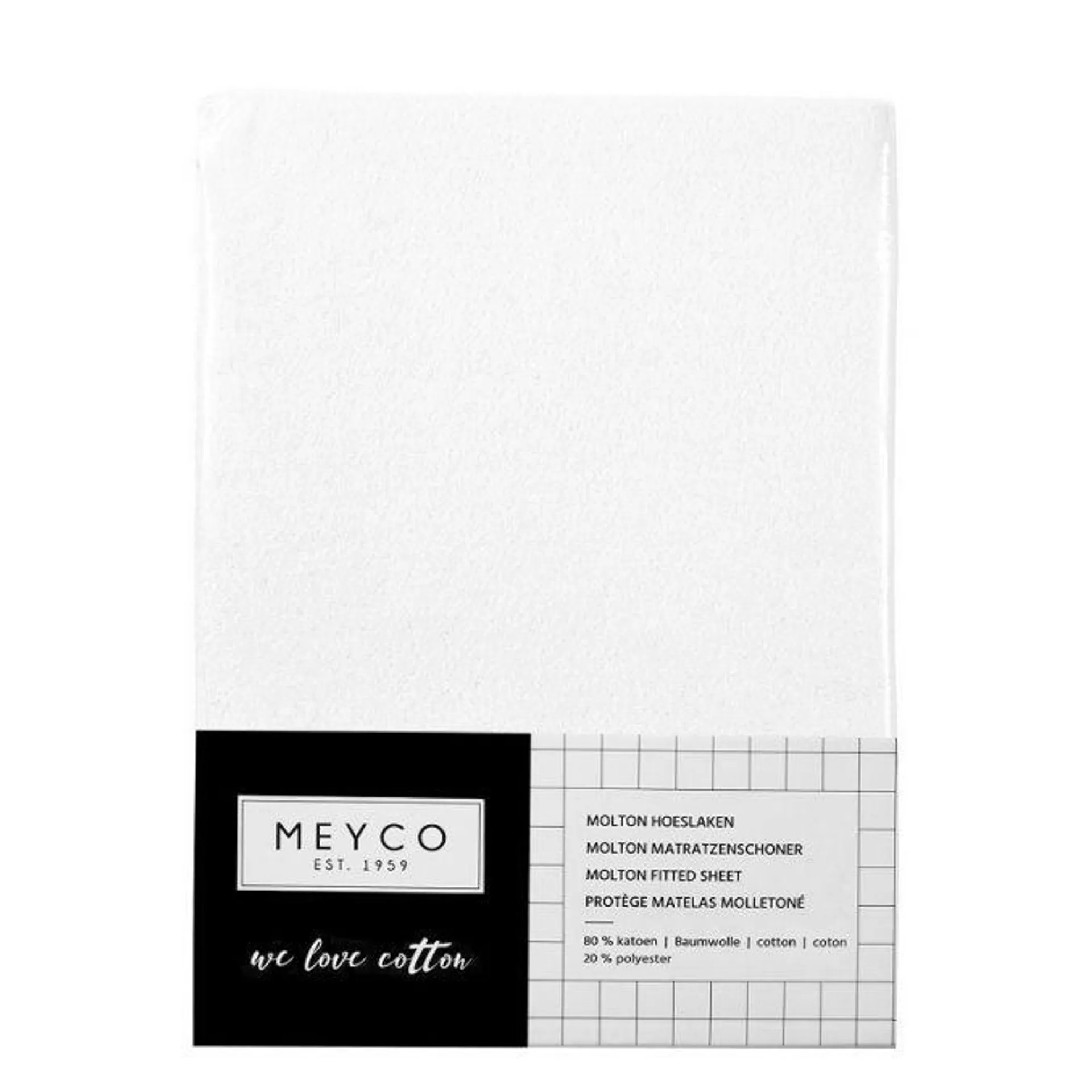 Meyco Molton Stretch Hoeslaken Co-sleeper