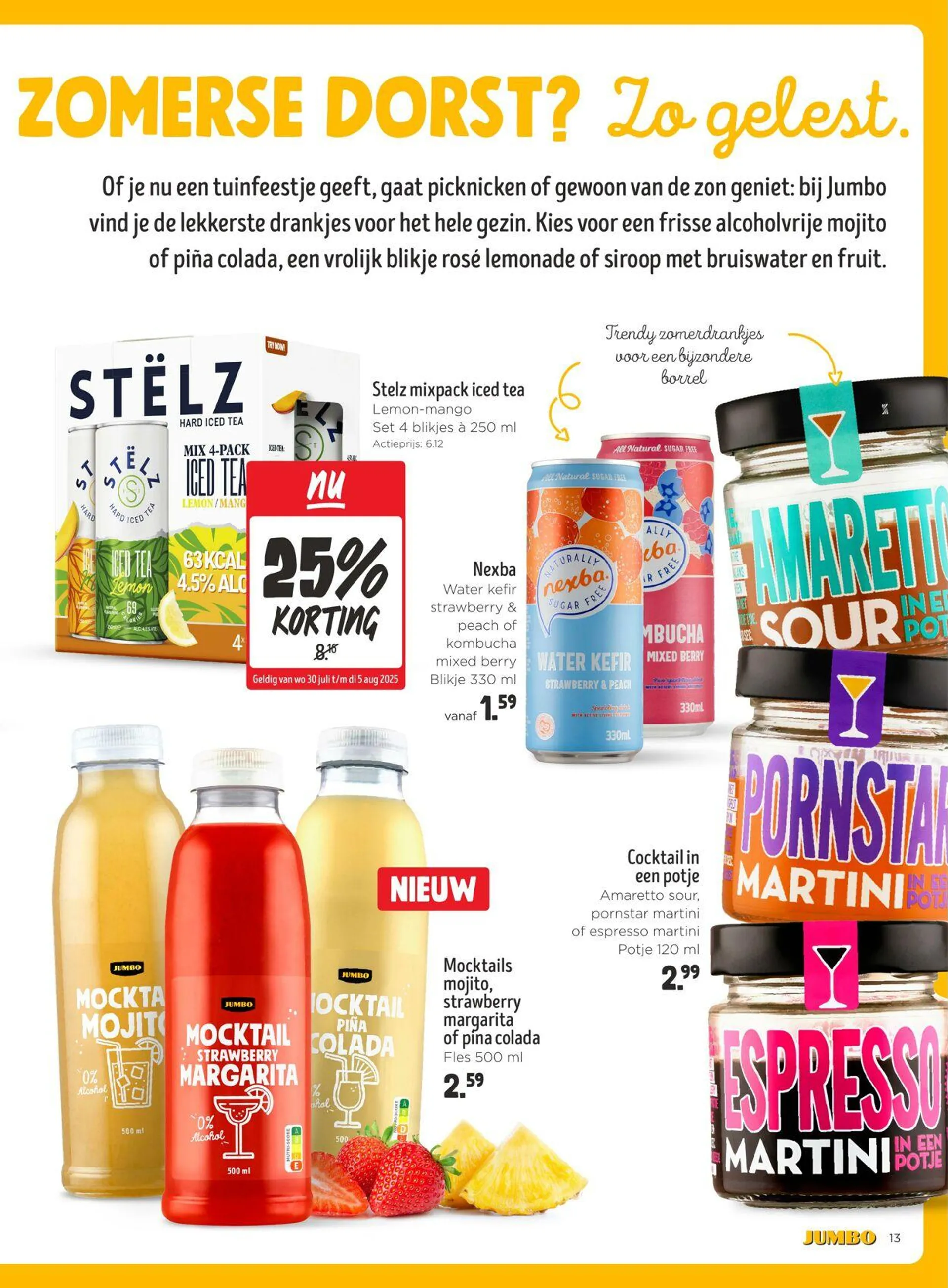 Jumbo Actuele folder van 30 juli tot 5 augustus 2025 - Folder pagina 13