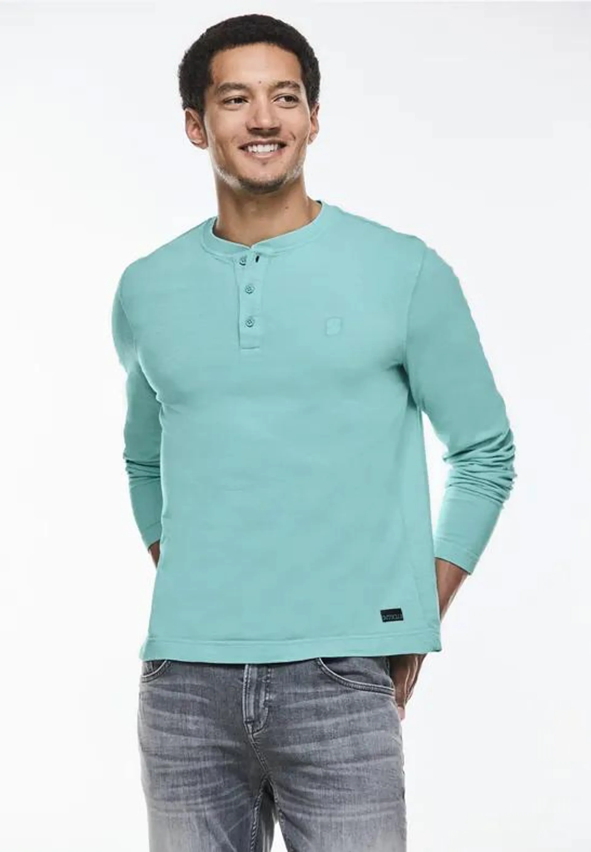 Casual henley shirt