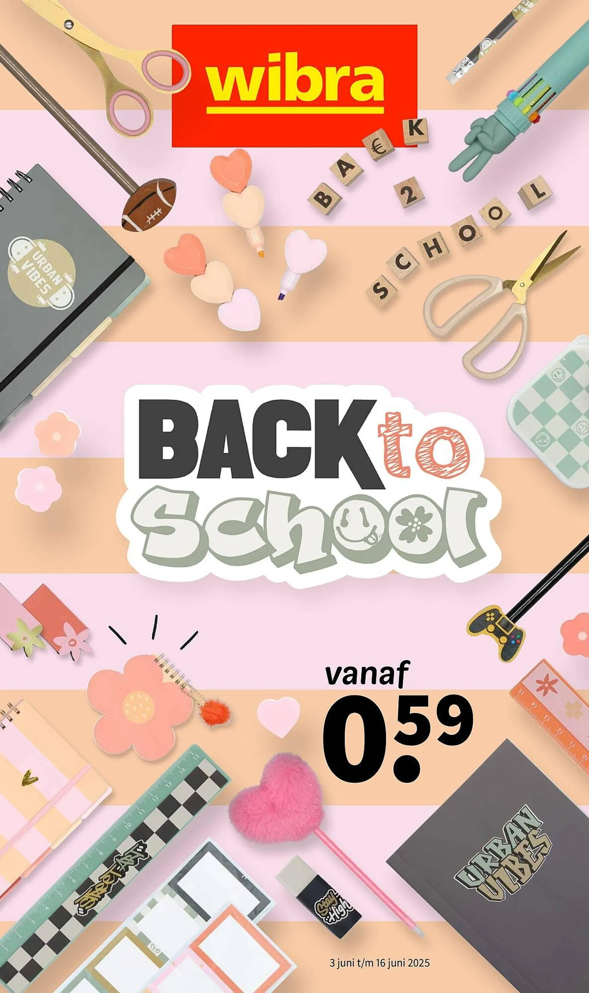 Wibra folder van 3 juni tot 16 juni 2025 - Folder pagina 1