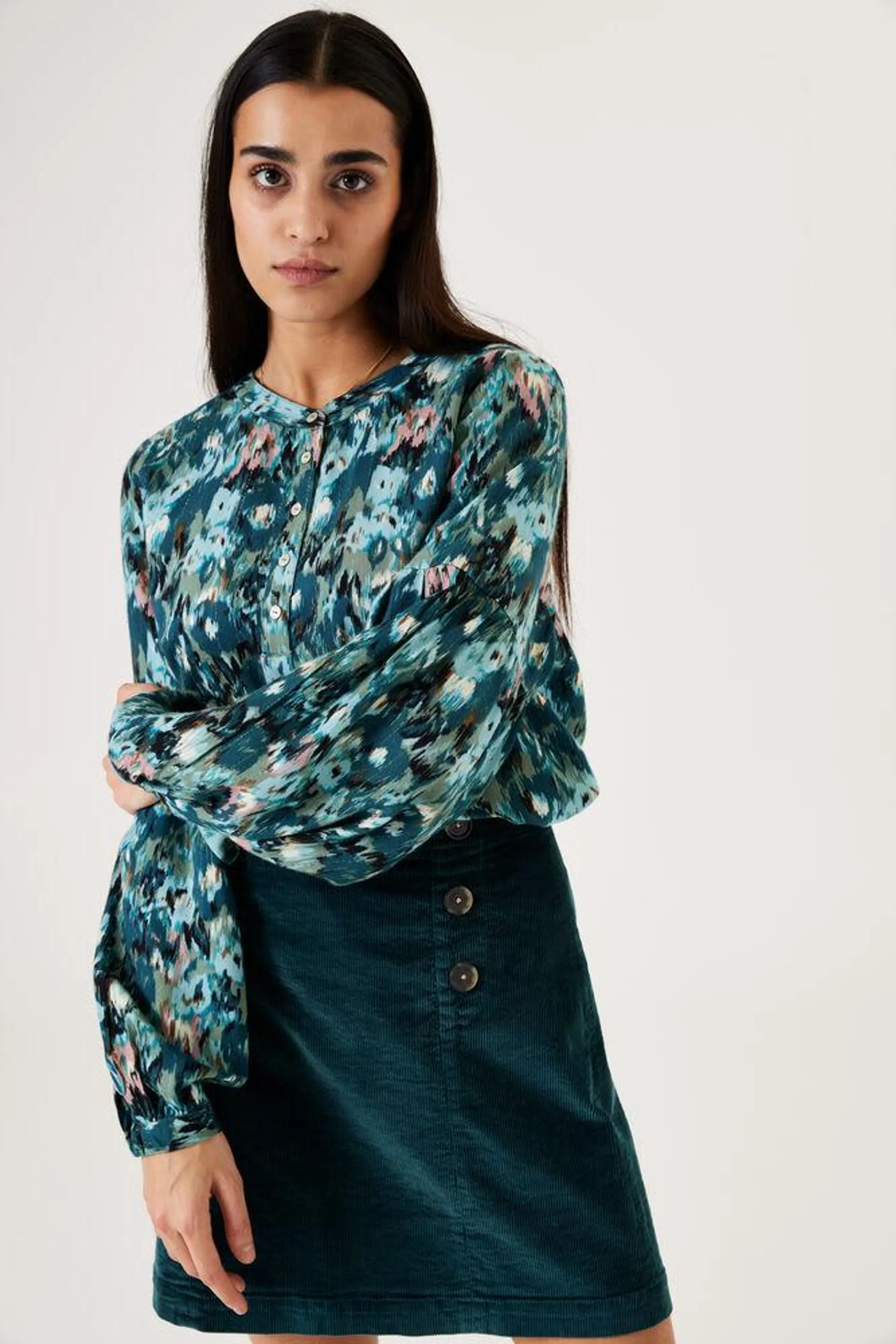 garcia blouse met print