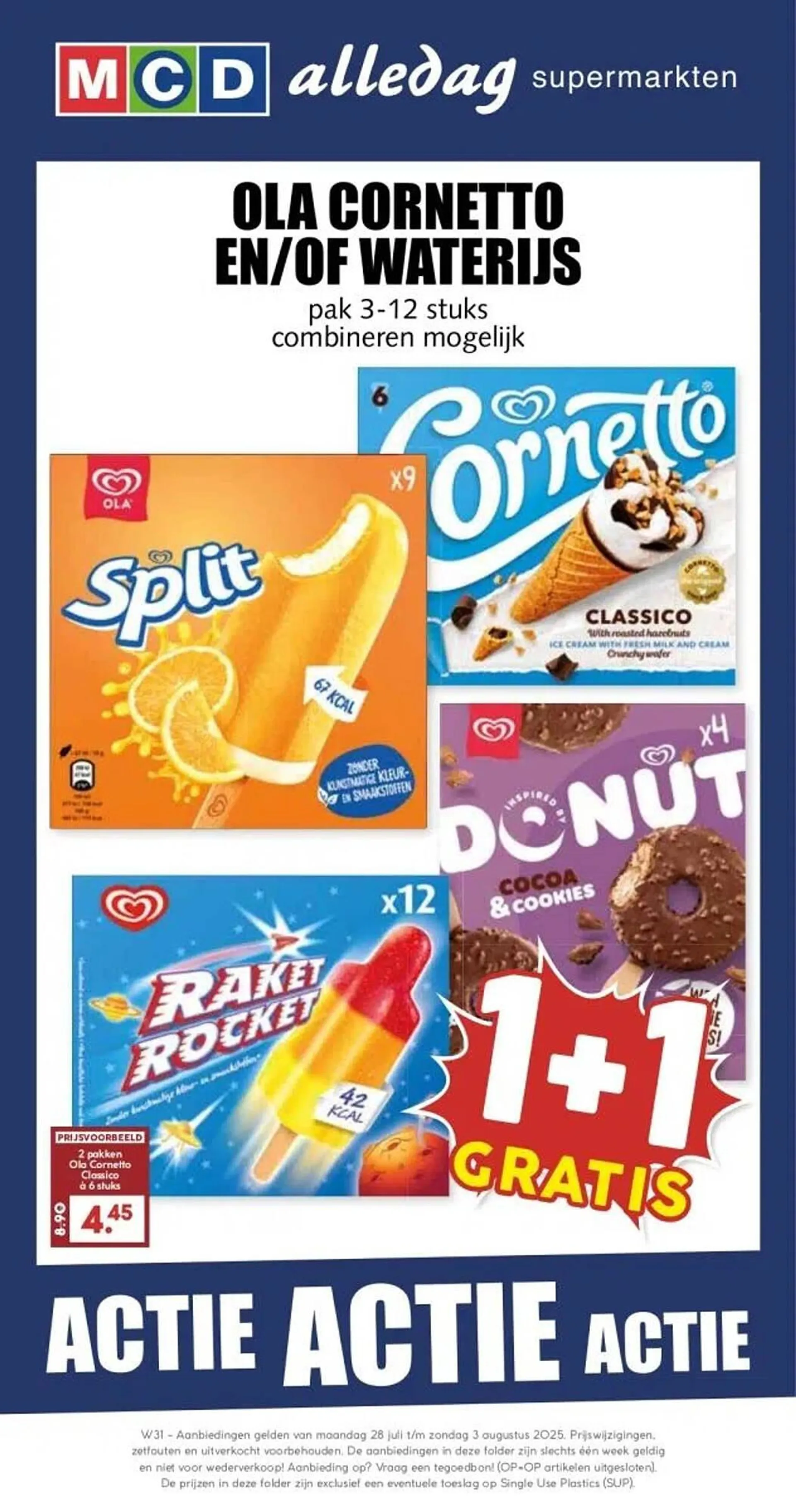 MCD Supermarkt folder van 28 juli tot 3 augustus 2025 - Folder pagina 1