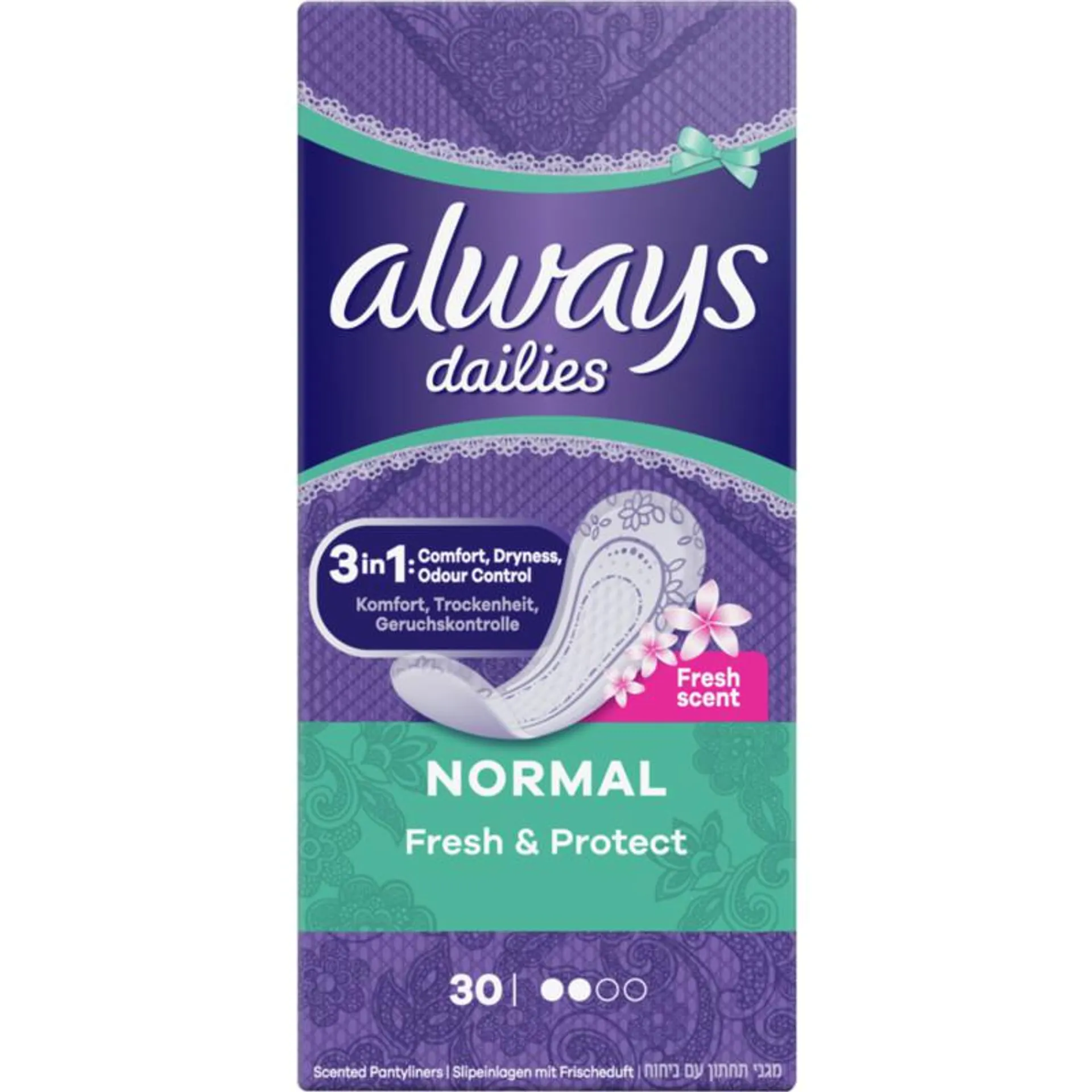 Always Fresh normal fresh scent inlegkruisje