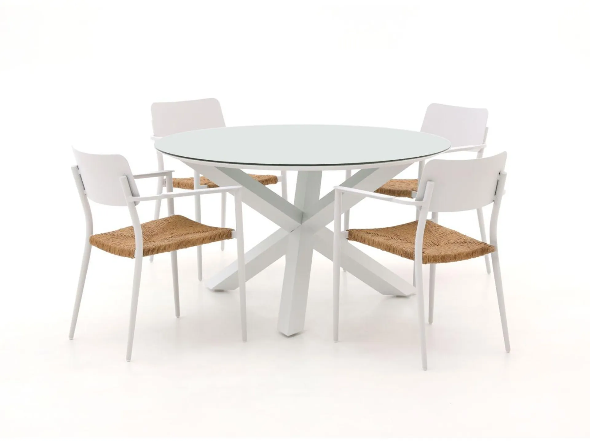 Bellagio Cino/Ferrone ø130cm dining tuinset 5-delig