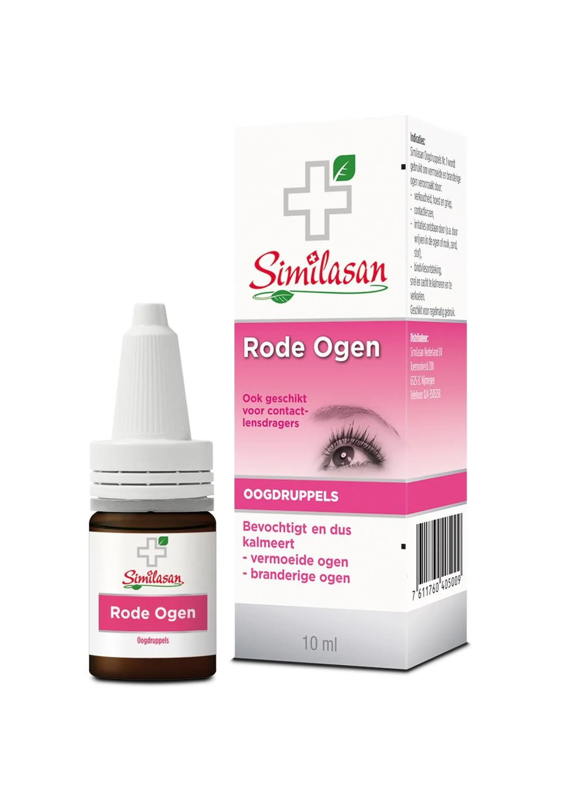 Similasan Rode ogen oogdruppels nr. 1 10 milliliter