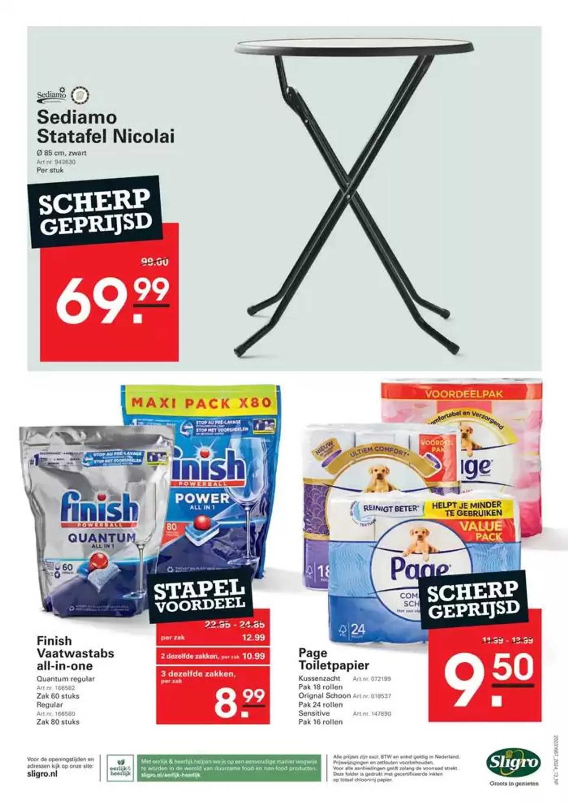 Onze beste deals voor u van 3 oktober tot 21 oktober 2024 - Folder pagina 60