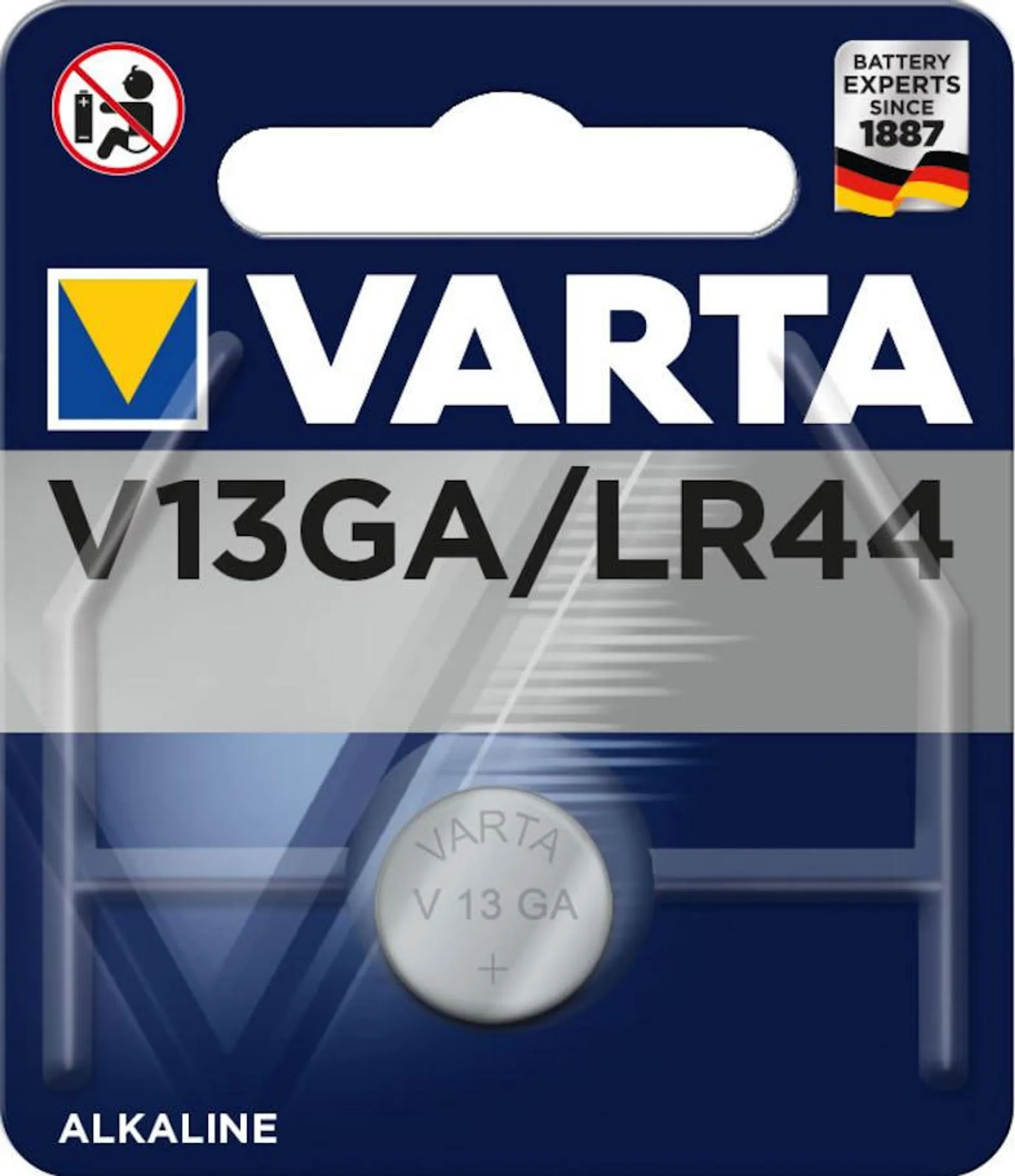 Varta Alkaline Knoopbatterij V13Ga Lr44 Blister 1