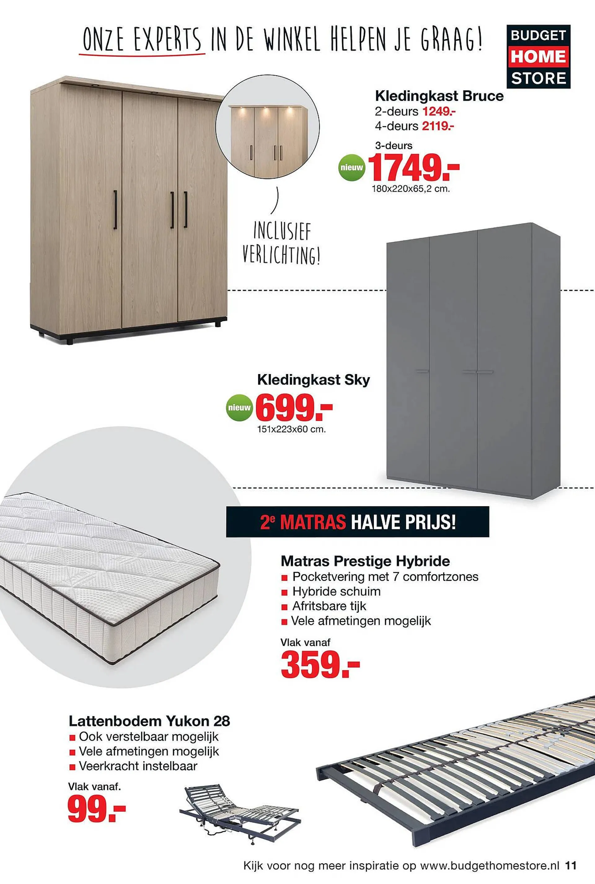 Budget Home Store folder van 6 april tot 18 mei 2025 - Folder pagina 11