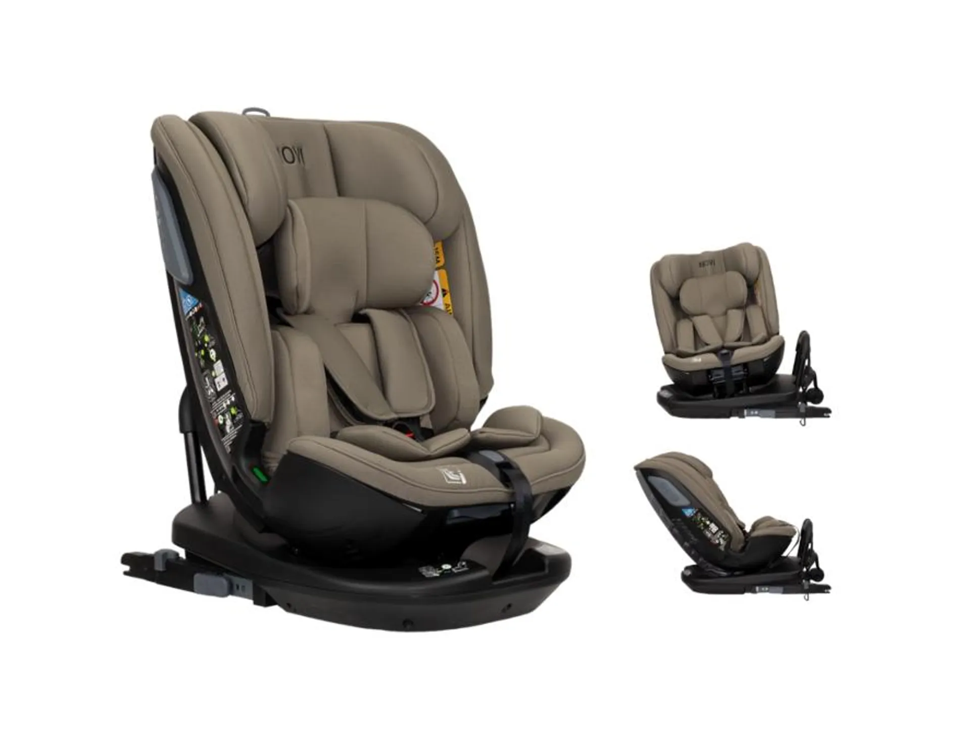 Autostoel Novi Baby® Nathan Premium I-Size Dark Taupe