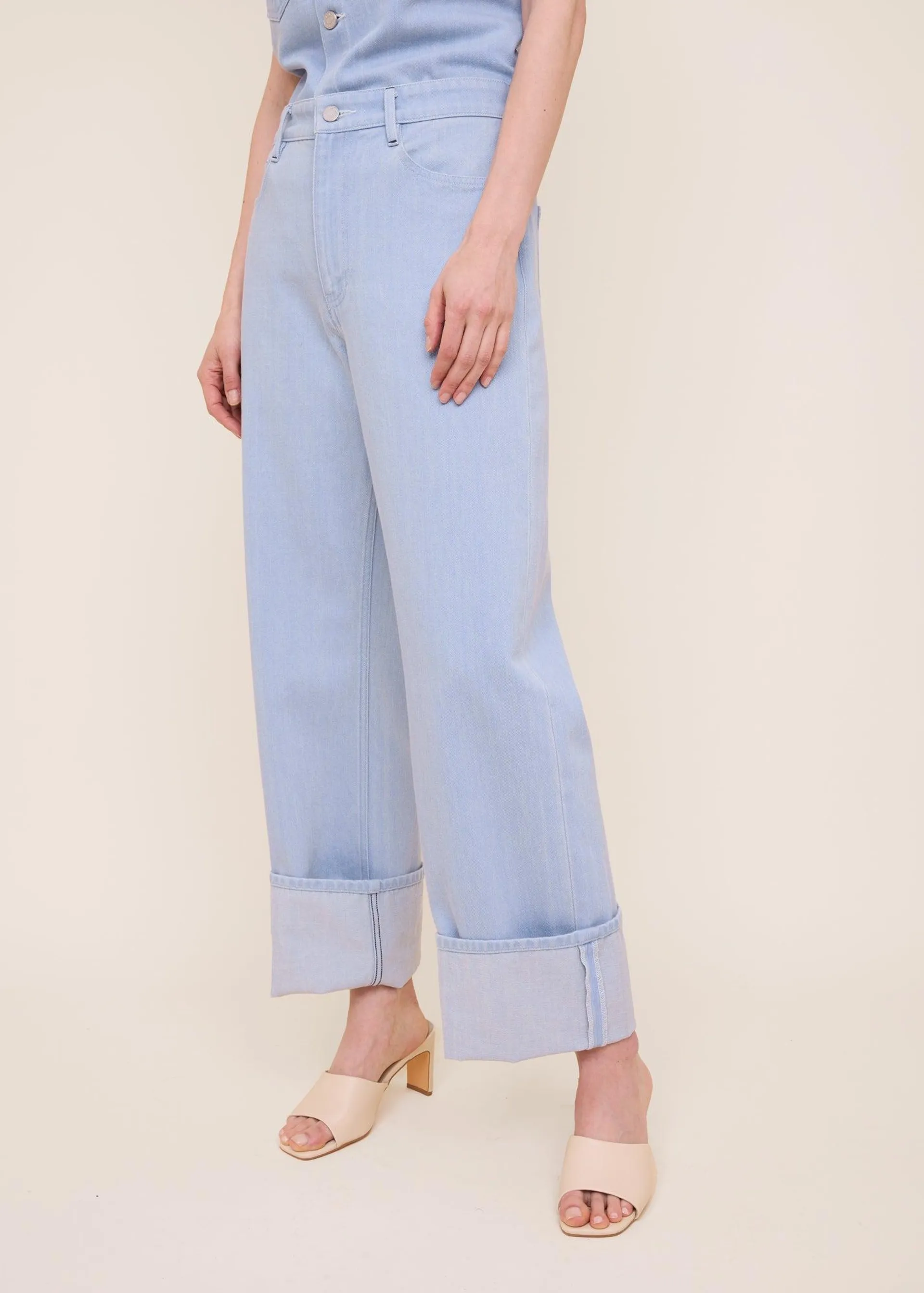 Clay denim straight leg