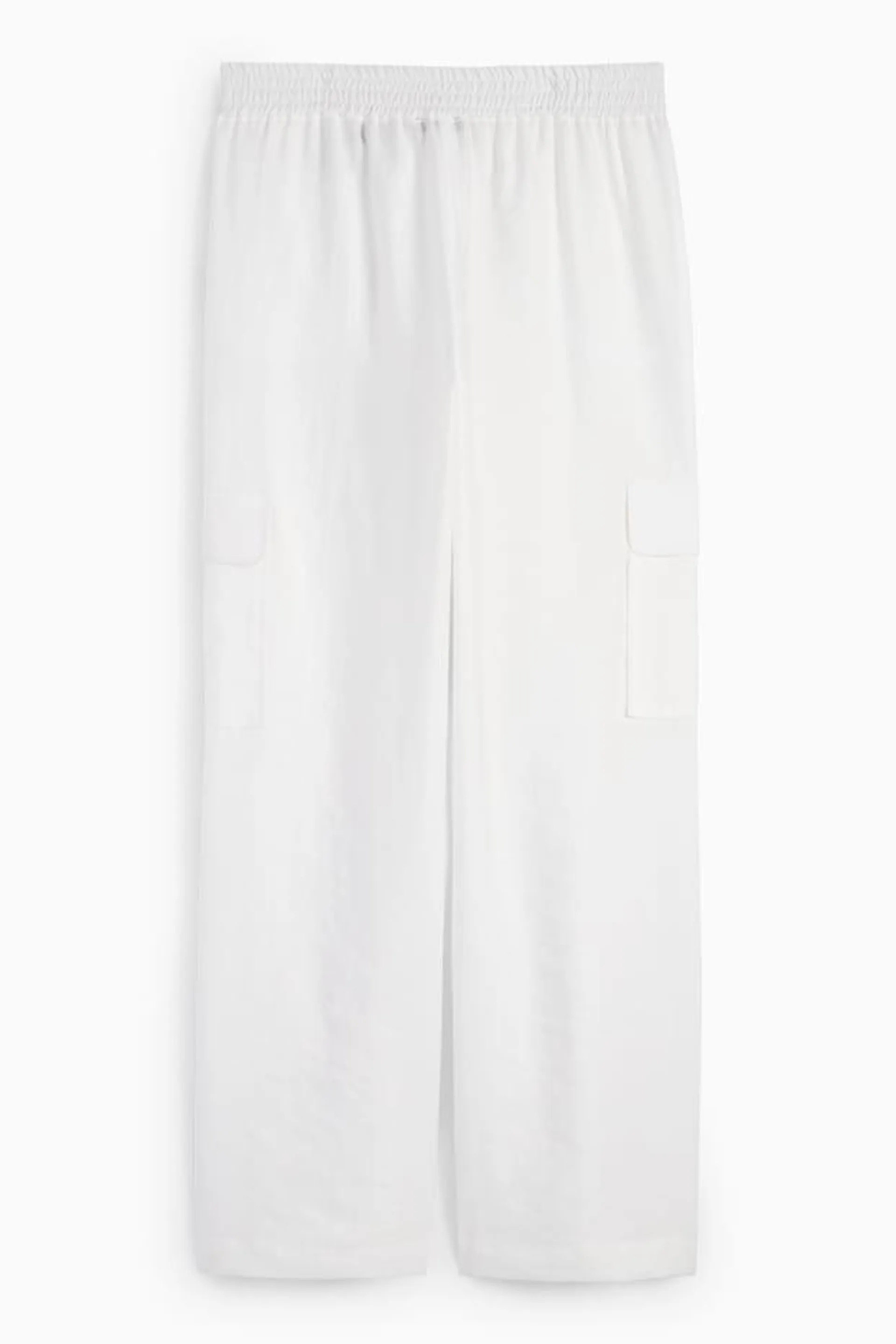 Cargobroek - high waist - wide leg