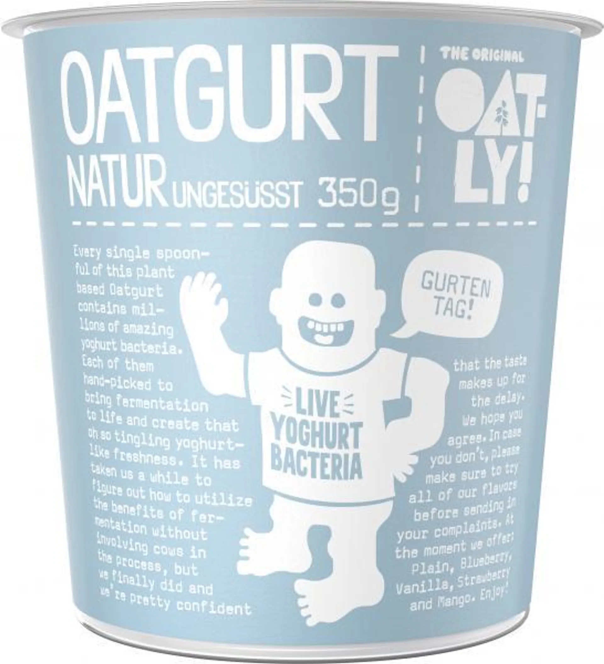 Oatly Oatgurt natur ungesüßt 350 g