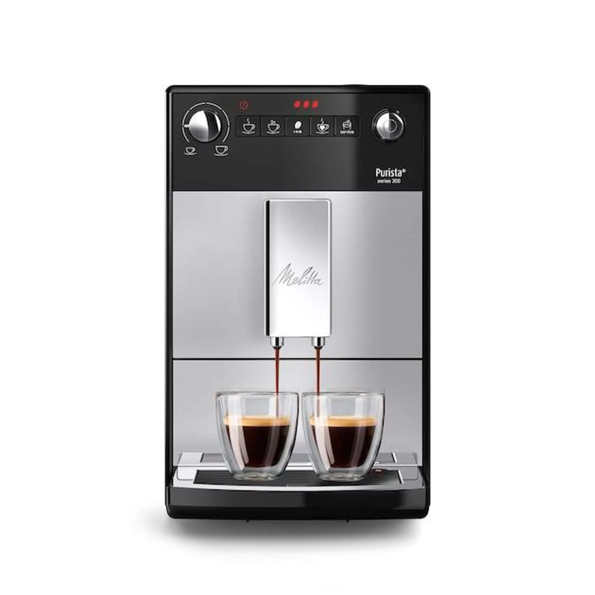 Melitta Purista F230-101 Zilver/zwart